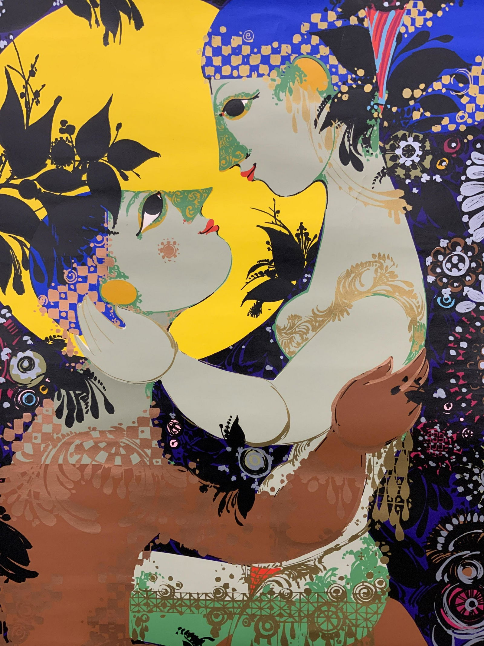 BJORN WIINBLAD Signed 1001 Nights Serigraph (1 of 9)