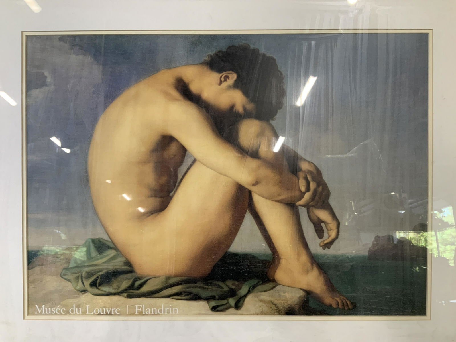 MUSÃ‰E DU LOUVRE FLANDRIN Framed Lithograph (1 of 10)