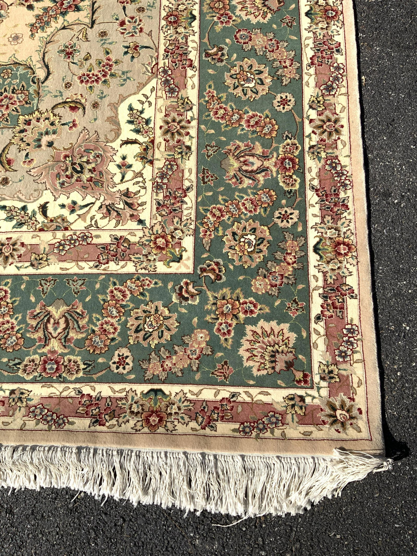 Vintage Handmade Oriental Wool Rug (1 of 10)