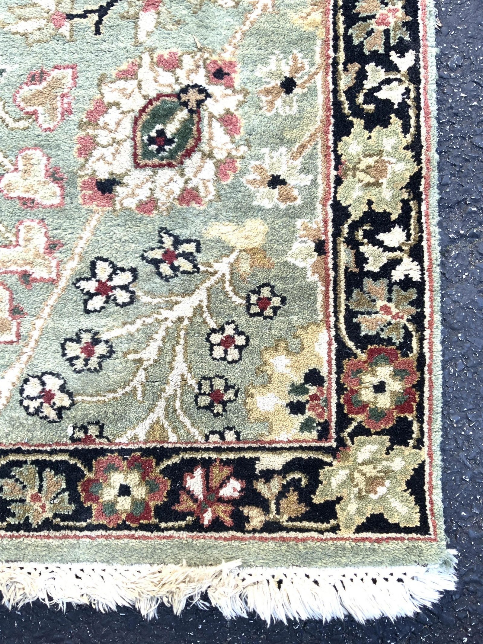 Oriental Handmade Fringed Wool Runner (1 of 10)