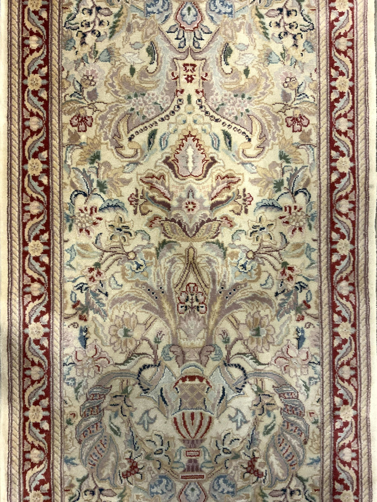 Handmade Oriental Fringed Wool Runner (1 of 10)