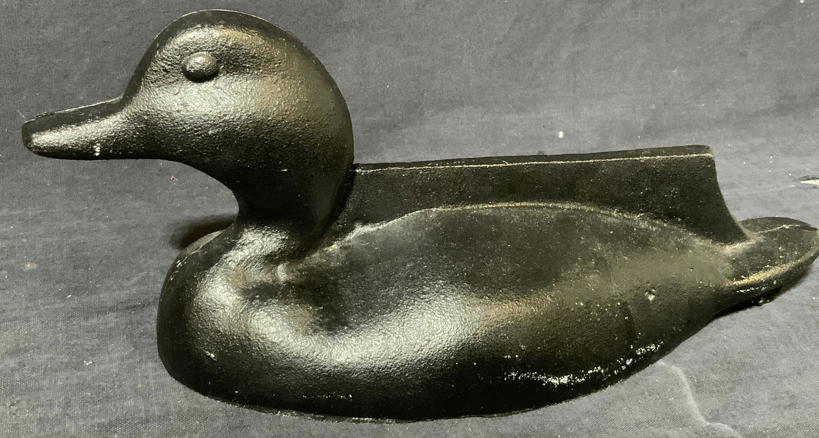 Antique Cast Bronze Duck Sculpture (1 of 6)