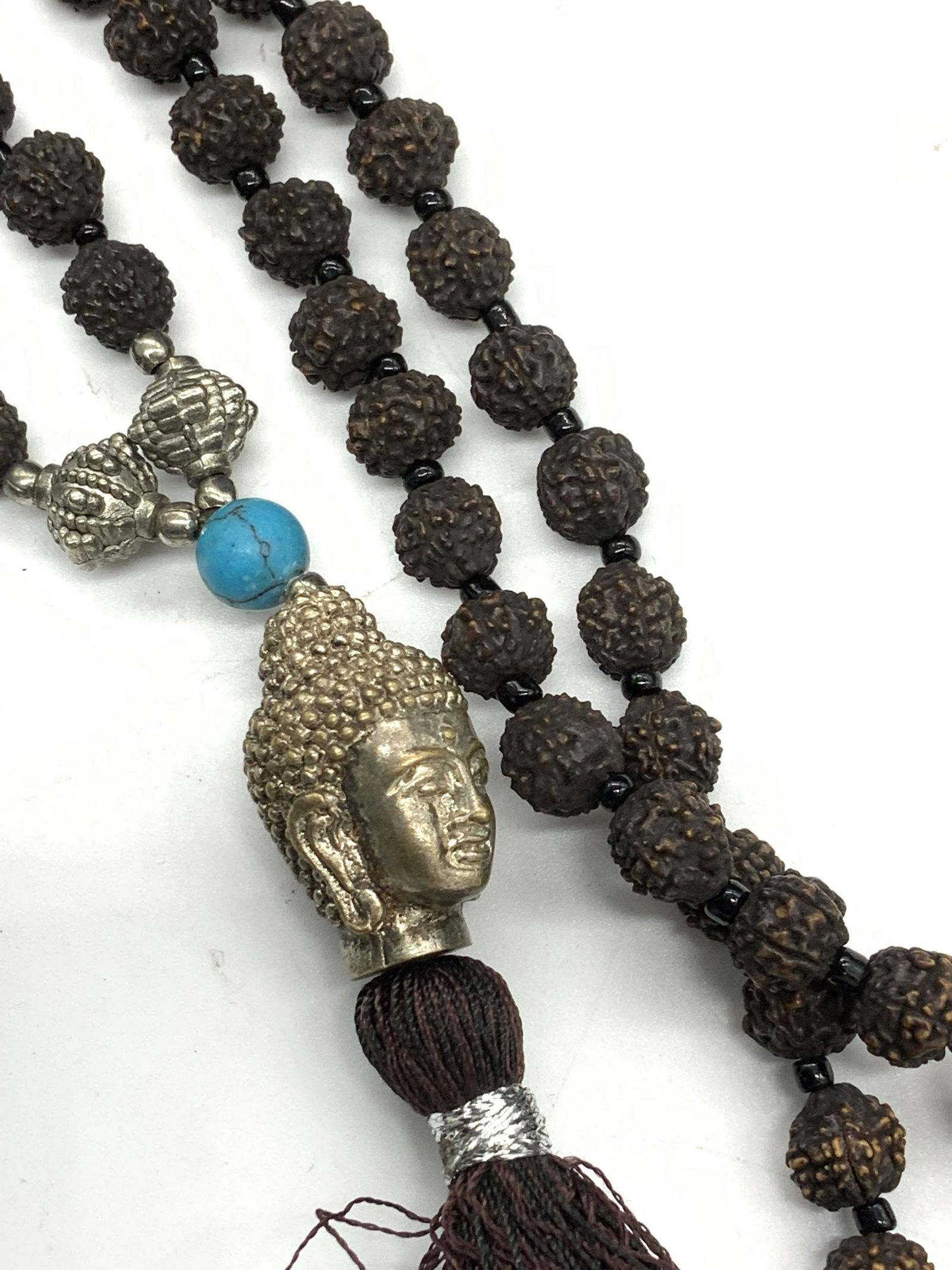 Buddha & Tassel Beaded Necklace (1 of 5)