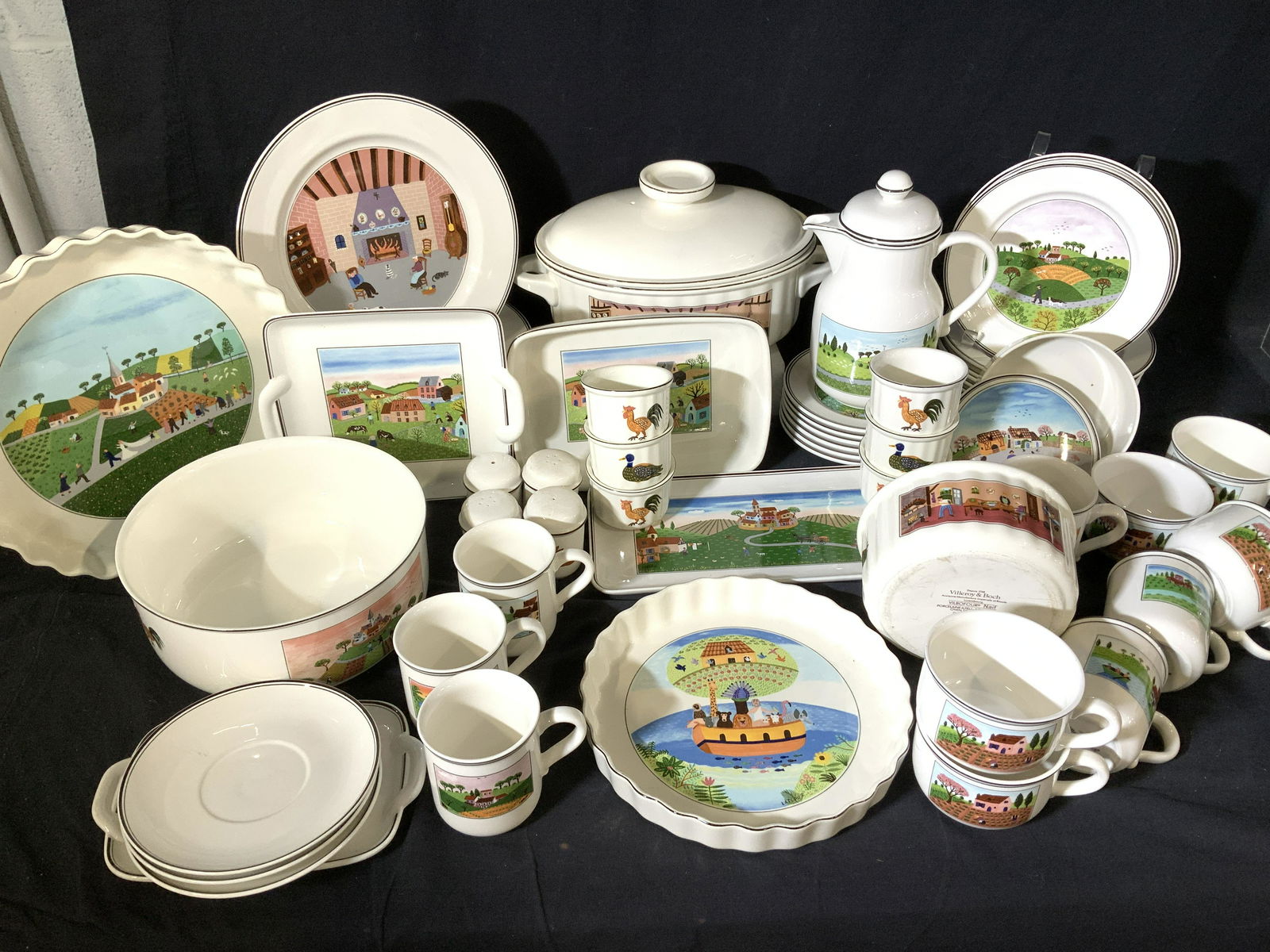 Villeroy & Boch Country NAIF Dinnerware Set58,LUX (1 of 16)