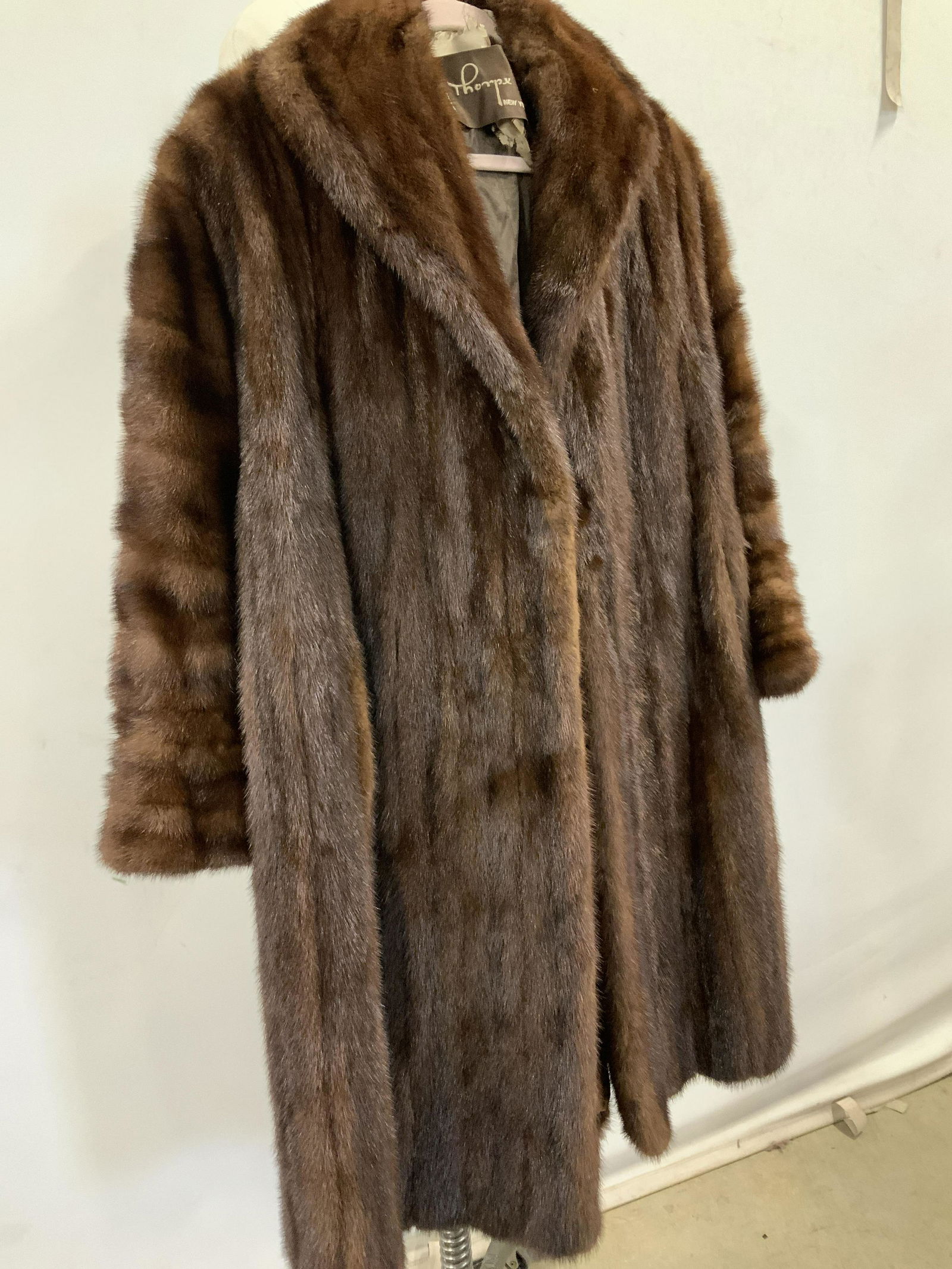 Jay Thorpe Vntg Mink Fur Coat, signed (1 of 14)