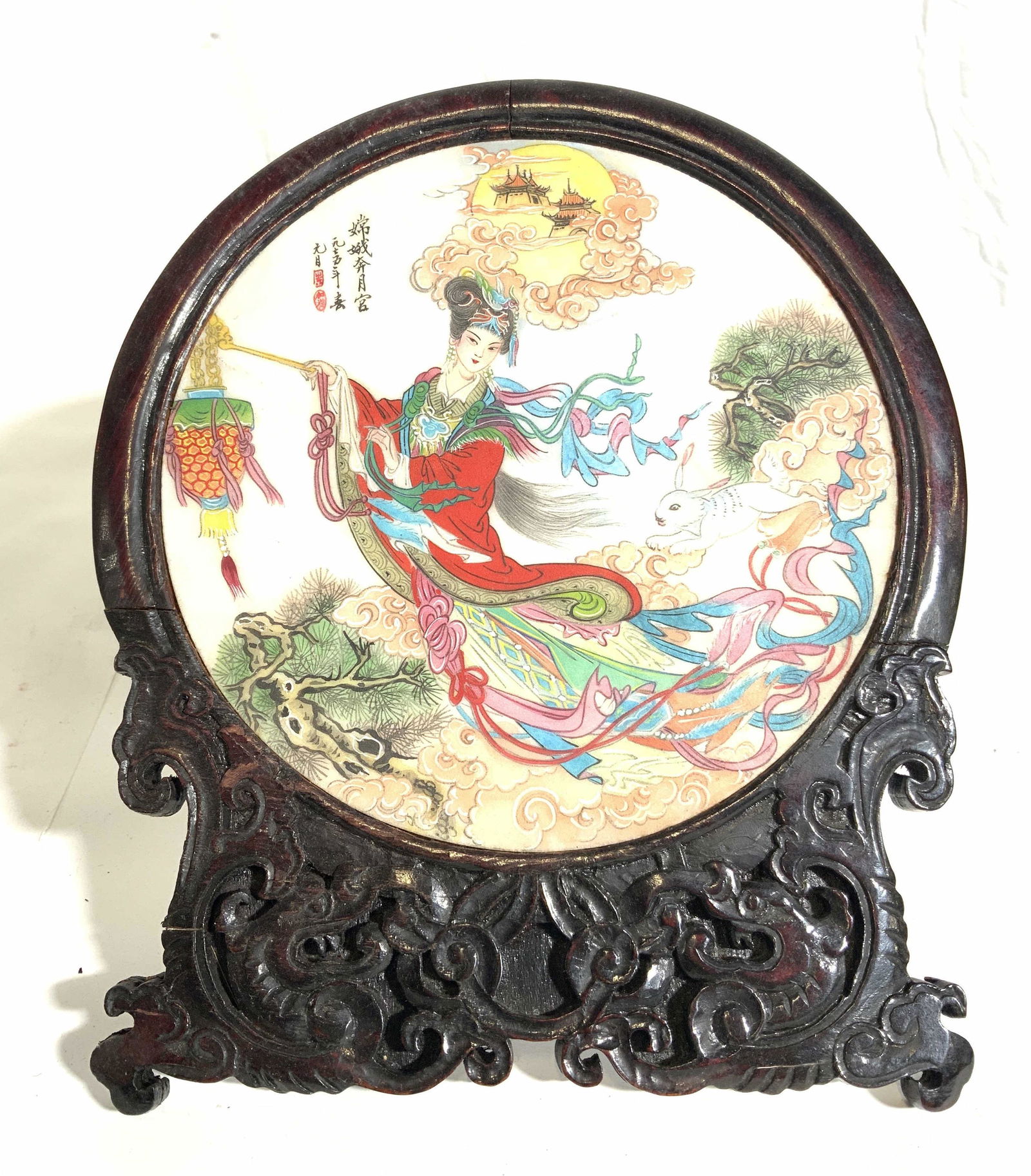 Hand Painted Asian Granite Tabletop Accessories (1 of 10)