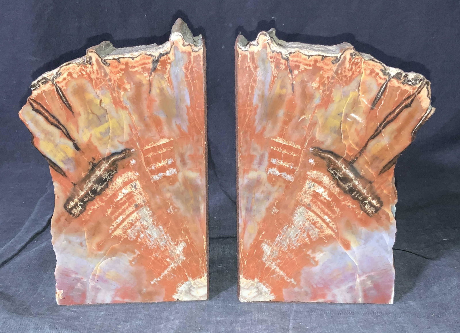 Polished Stone Bookends (1 of 7)