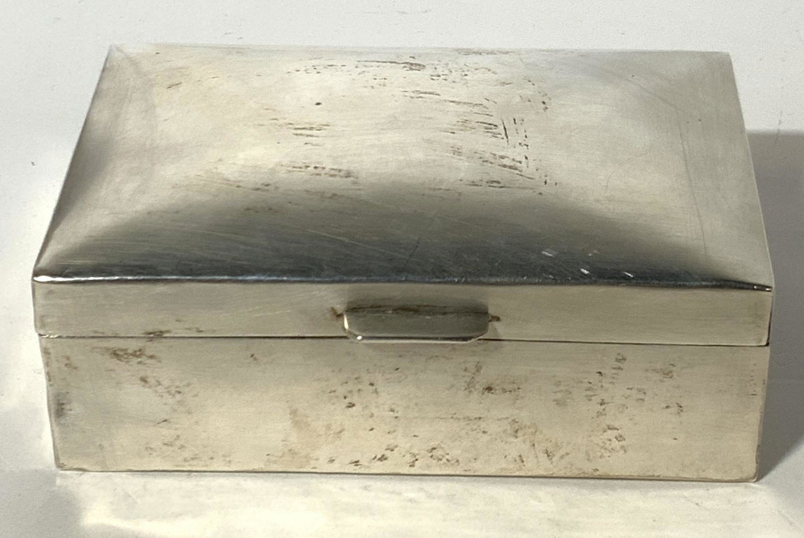Vntg SANBORN Signed Sterling Silver Trinket Box (1 of 10)