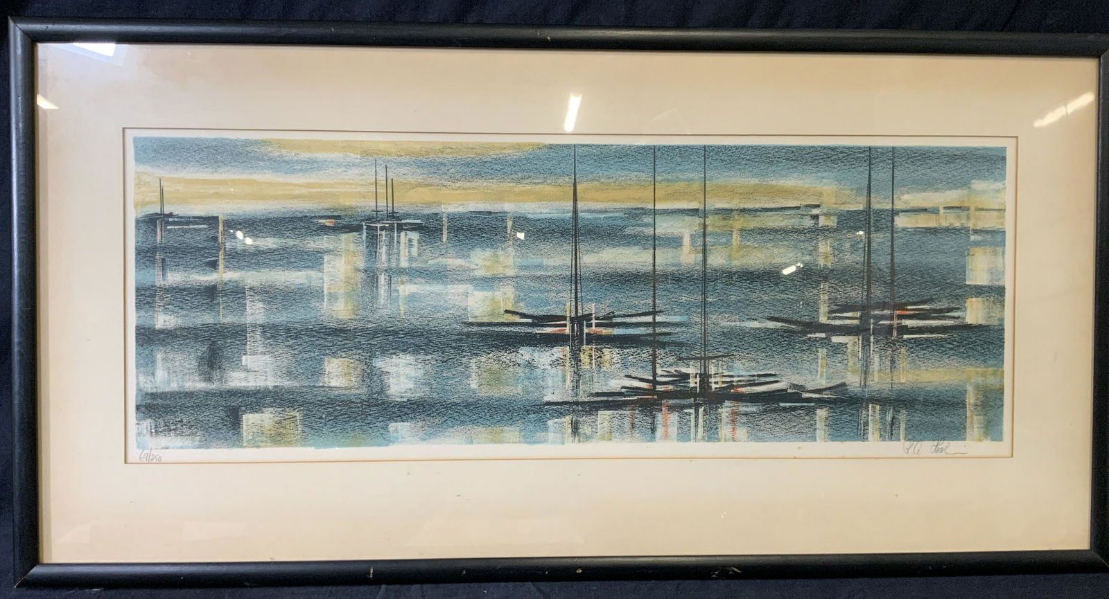 ATTR RICHARD FLORSHEIM Lowtide Lithograph (1 of 12)