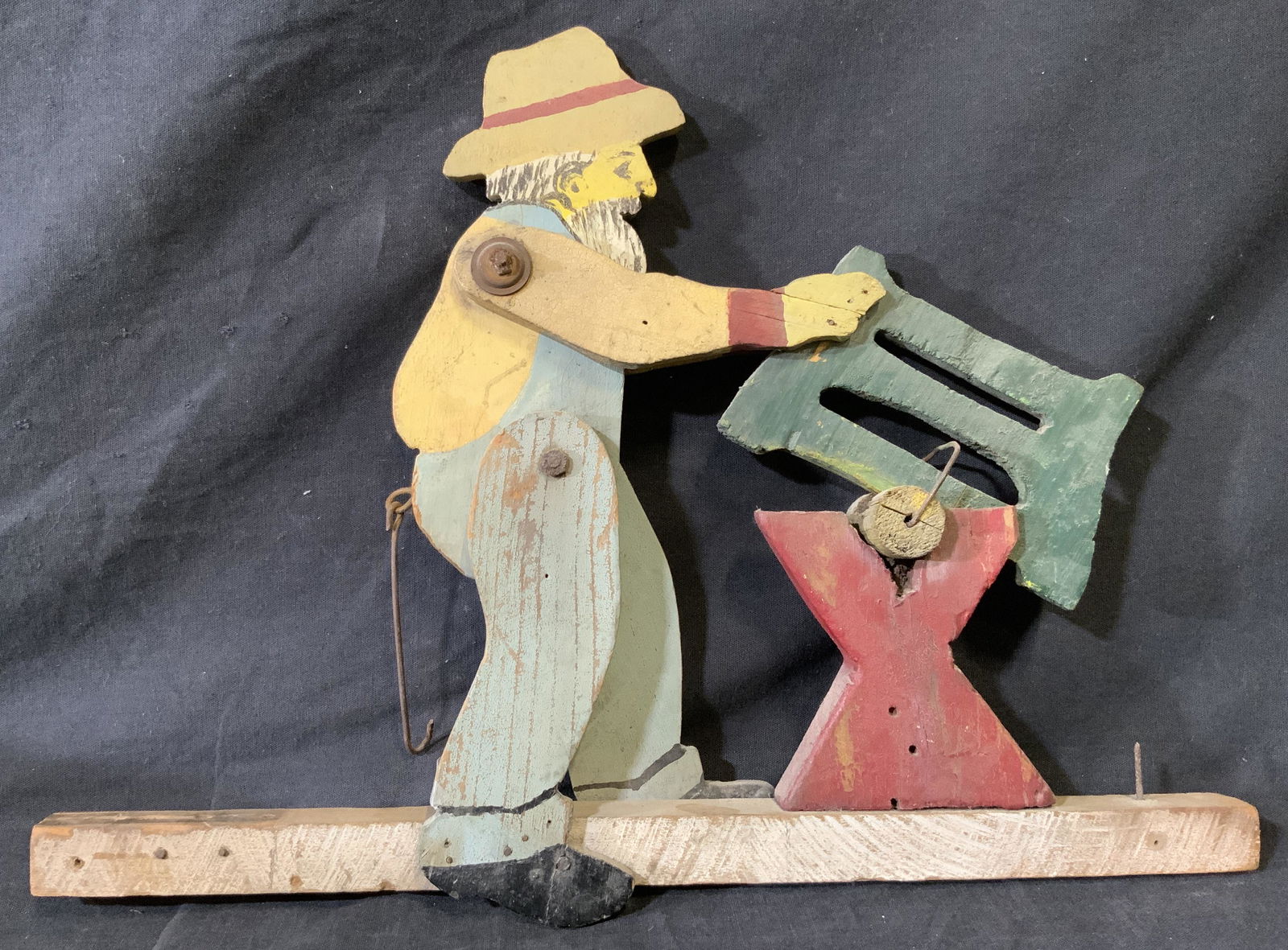 Vintage Sawyer Wooden Whirligig (1 of 8)