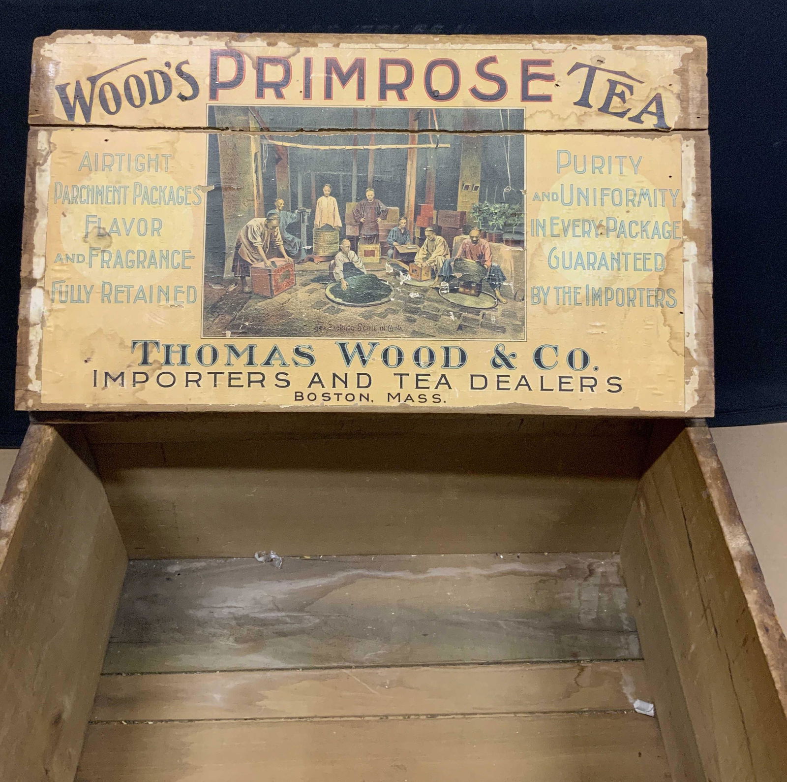 Antique Woods Primrose Tea Wood Box (1 of 11)