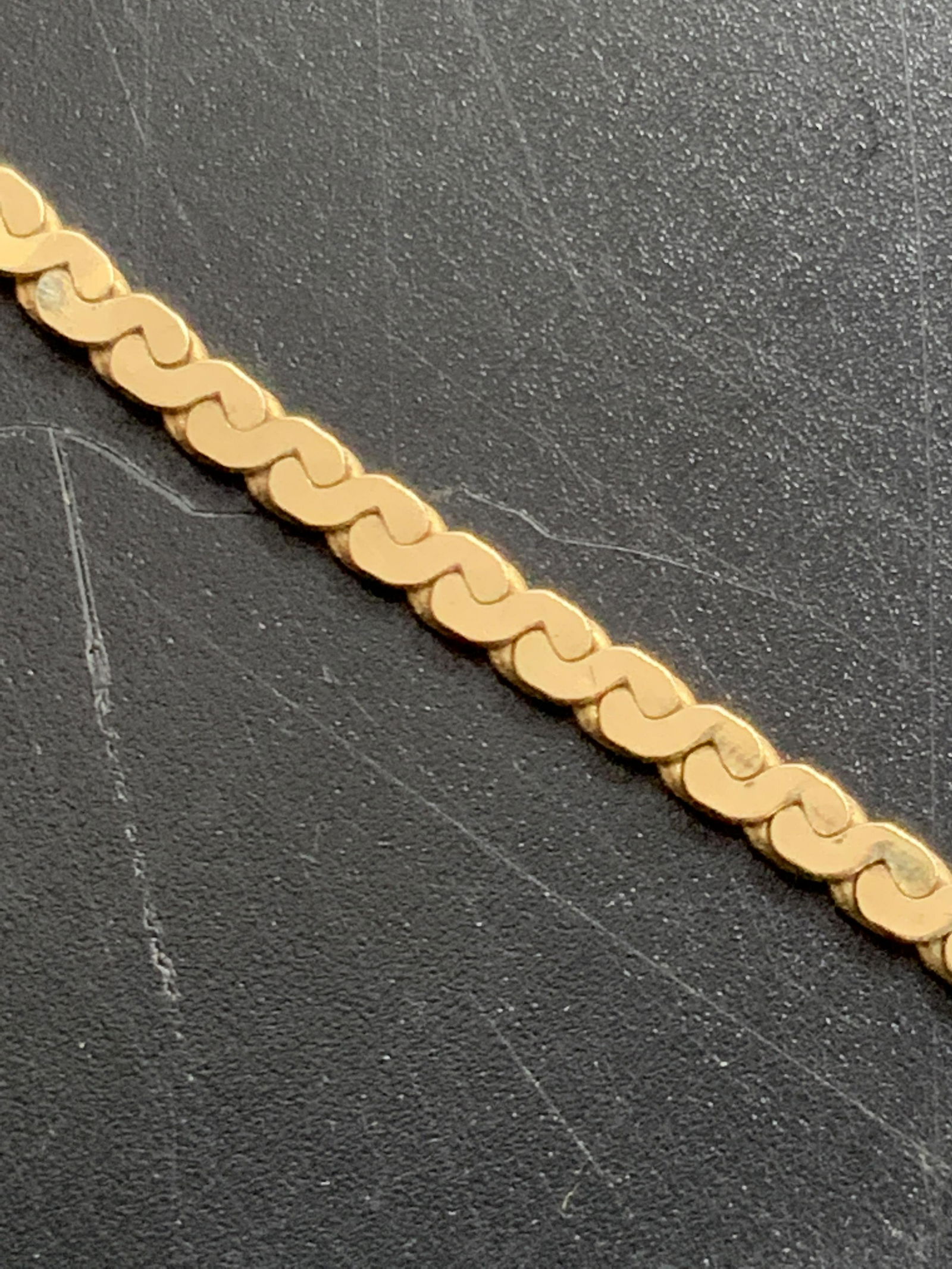 Vintage 14K Gold Italian Chain Necklace, Jewelry (1 of 11)