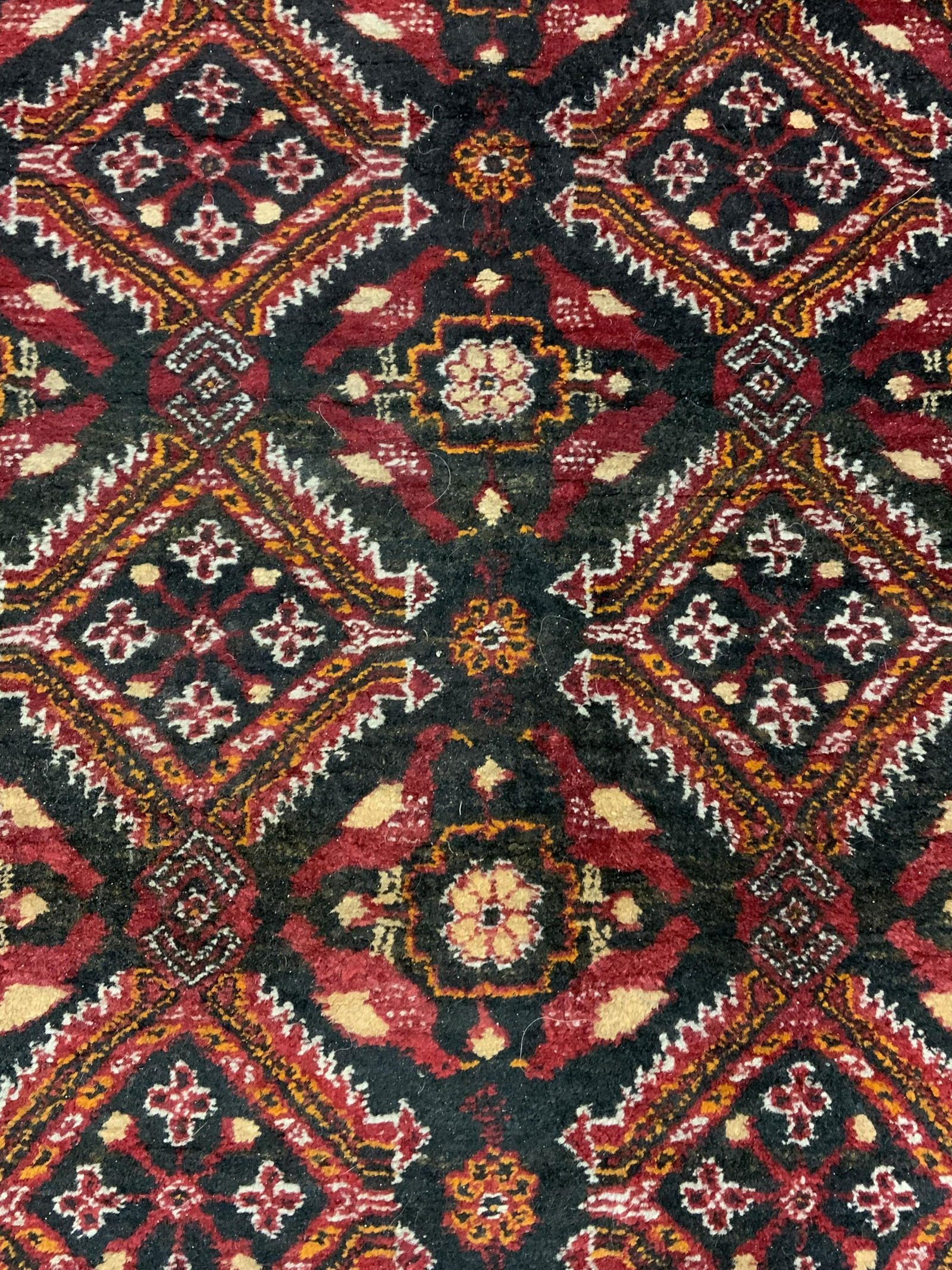 Vintage Fringed Persian Style Area Rug (1 of 10)