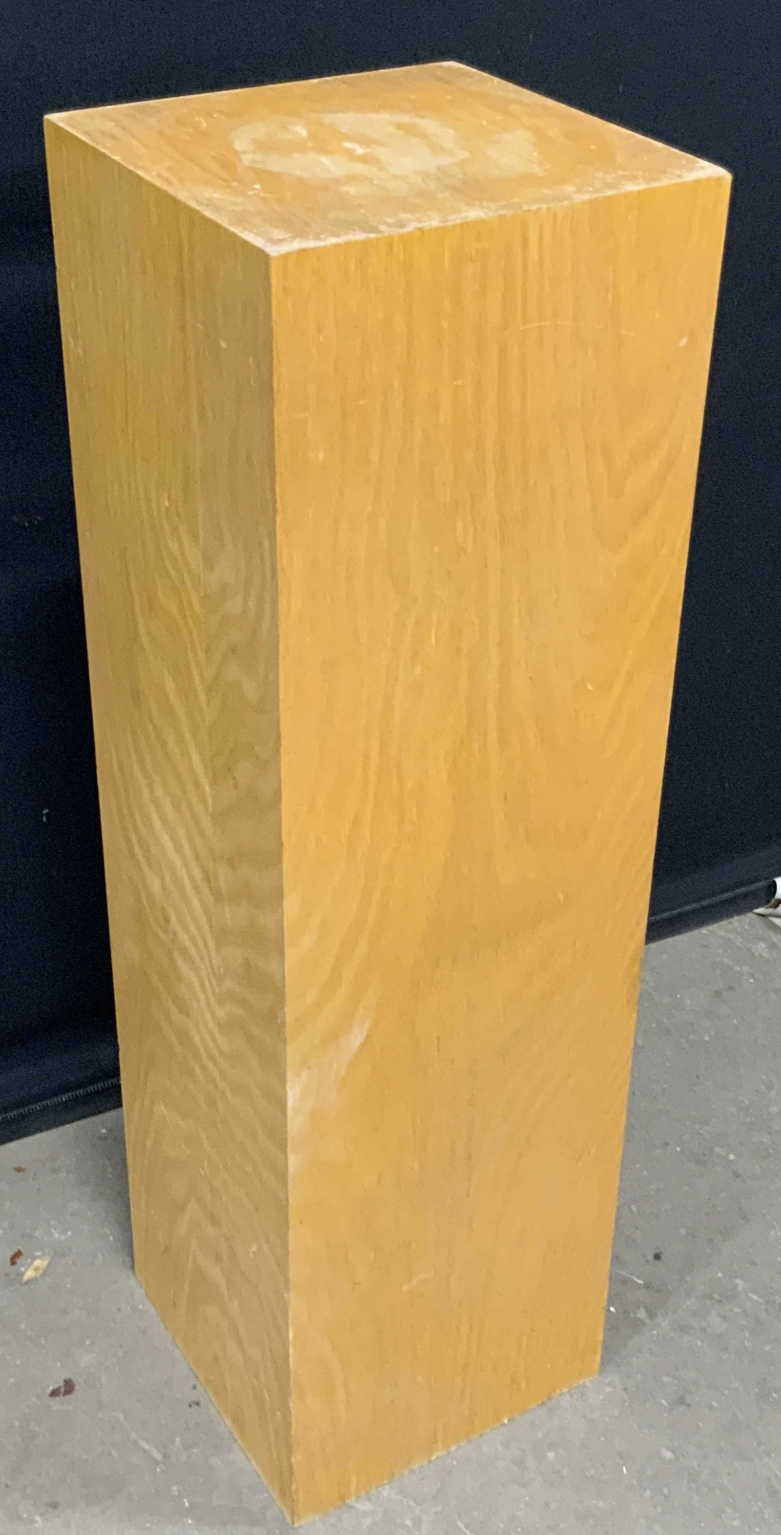 Light Brown Tone Veneer Display Pedestal (1 of 10)