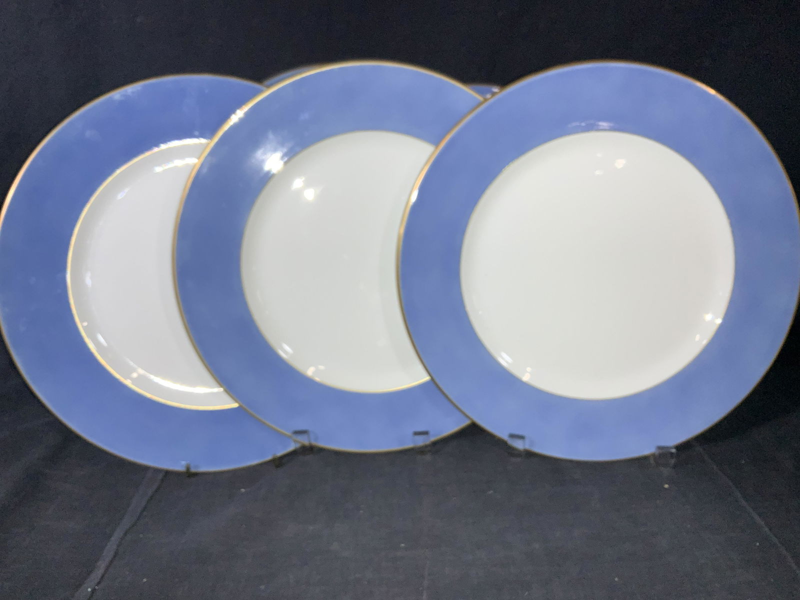 RICHARD GINORI EKEL Porcelain Dinner Plate Set 12 (1 of 9)