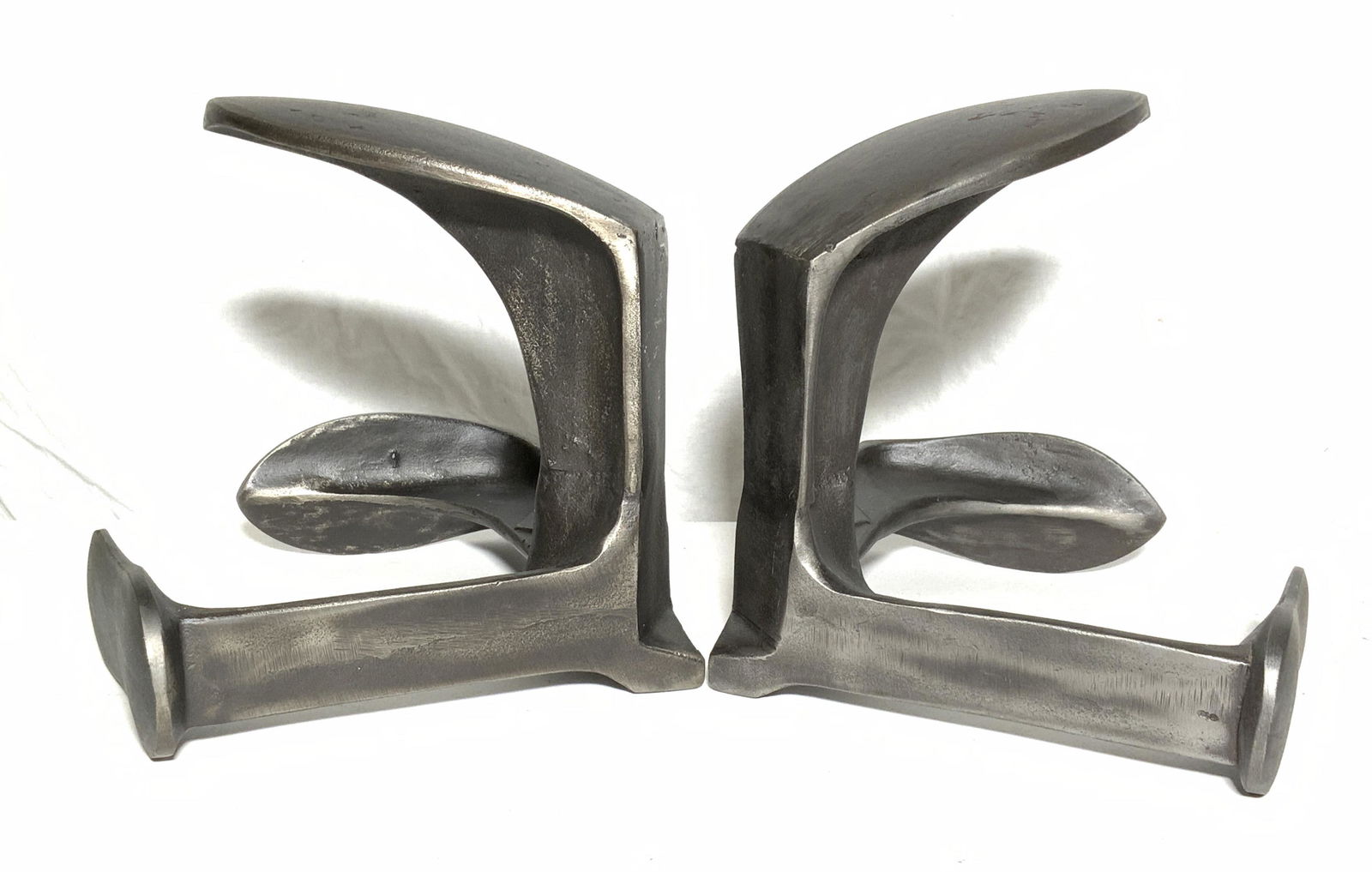 RESTORATION HARDWARE Cast Iron Cobblers Anvils (1 of 6)