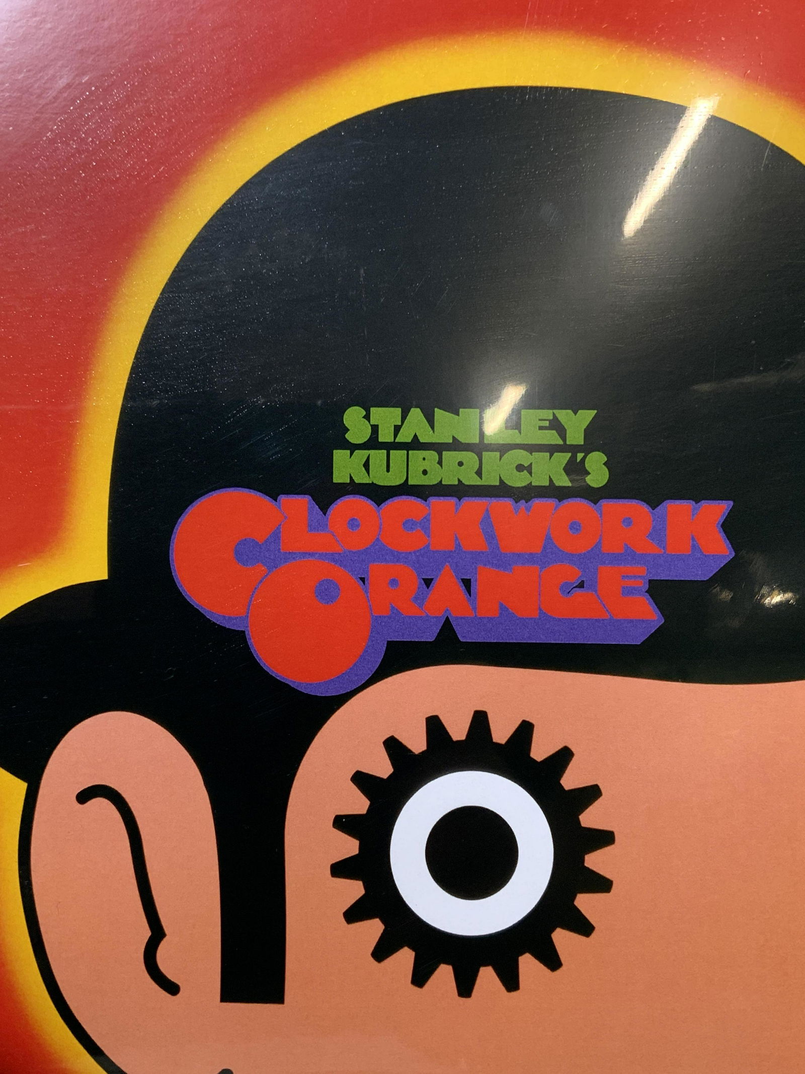 STANLEY KUBRICKâ€™S Clockwork Orange Film Poster (1 of 4)