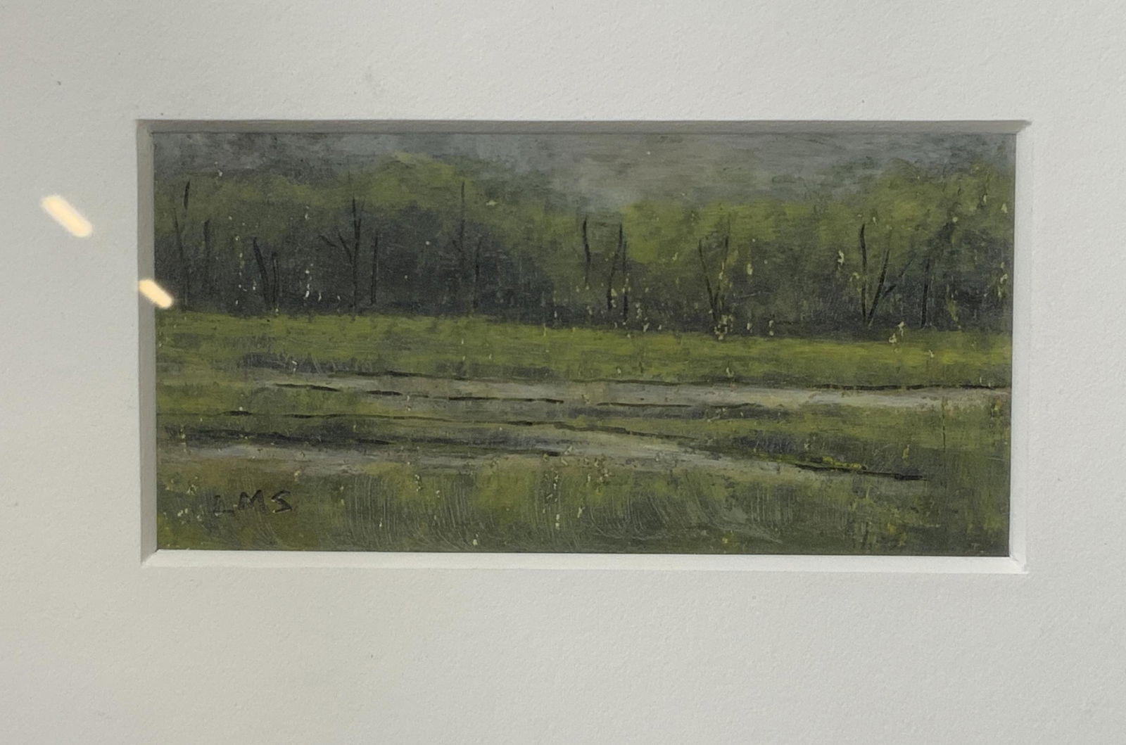 LUKE STRETAR Signed Oil & Oil Pastel on Board (1 of 5)