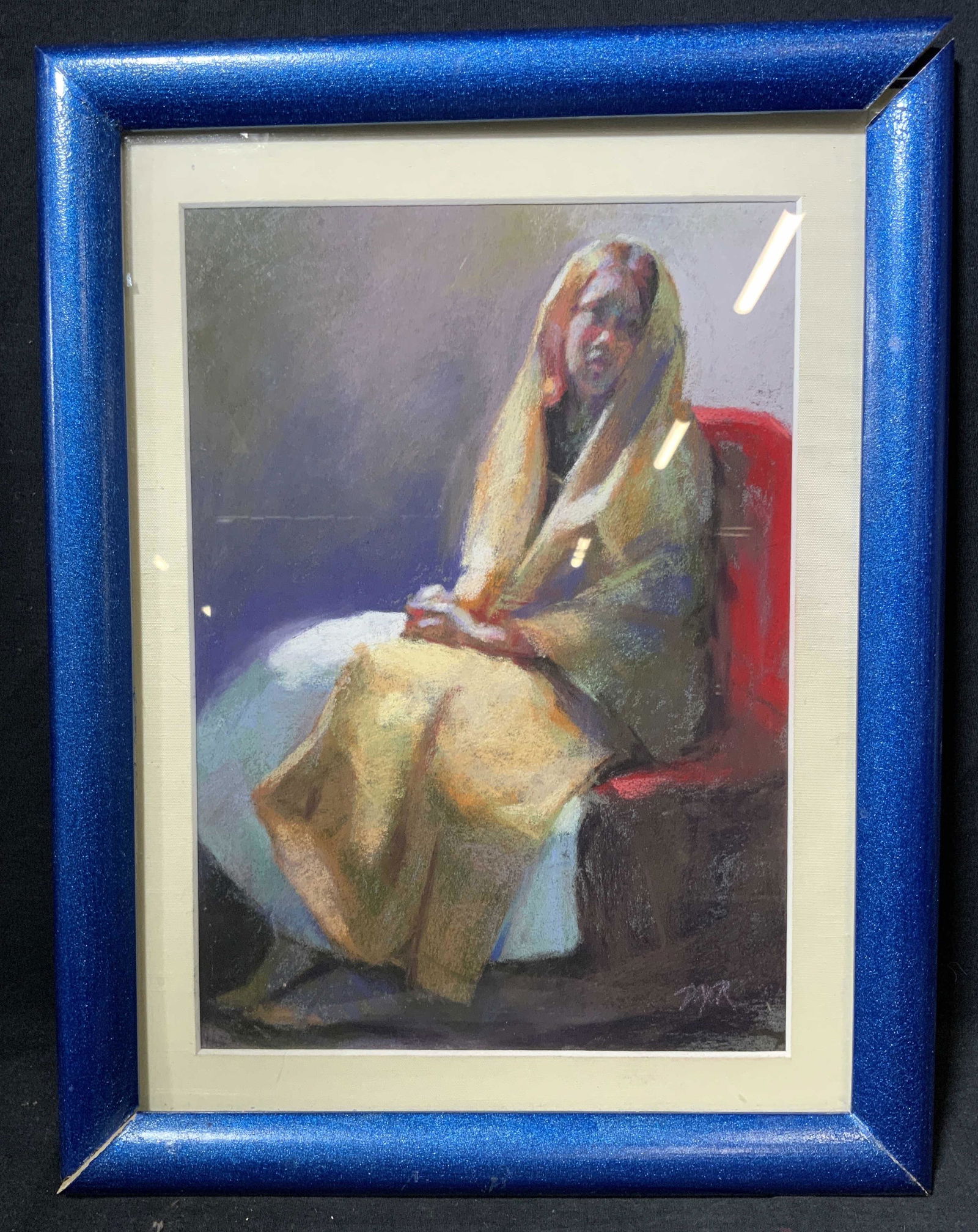 Pastel Artwork of Young Girl (1 of 5)