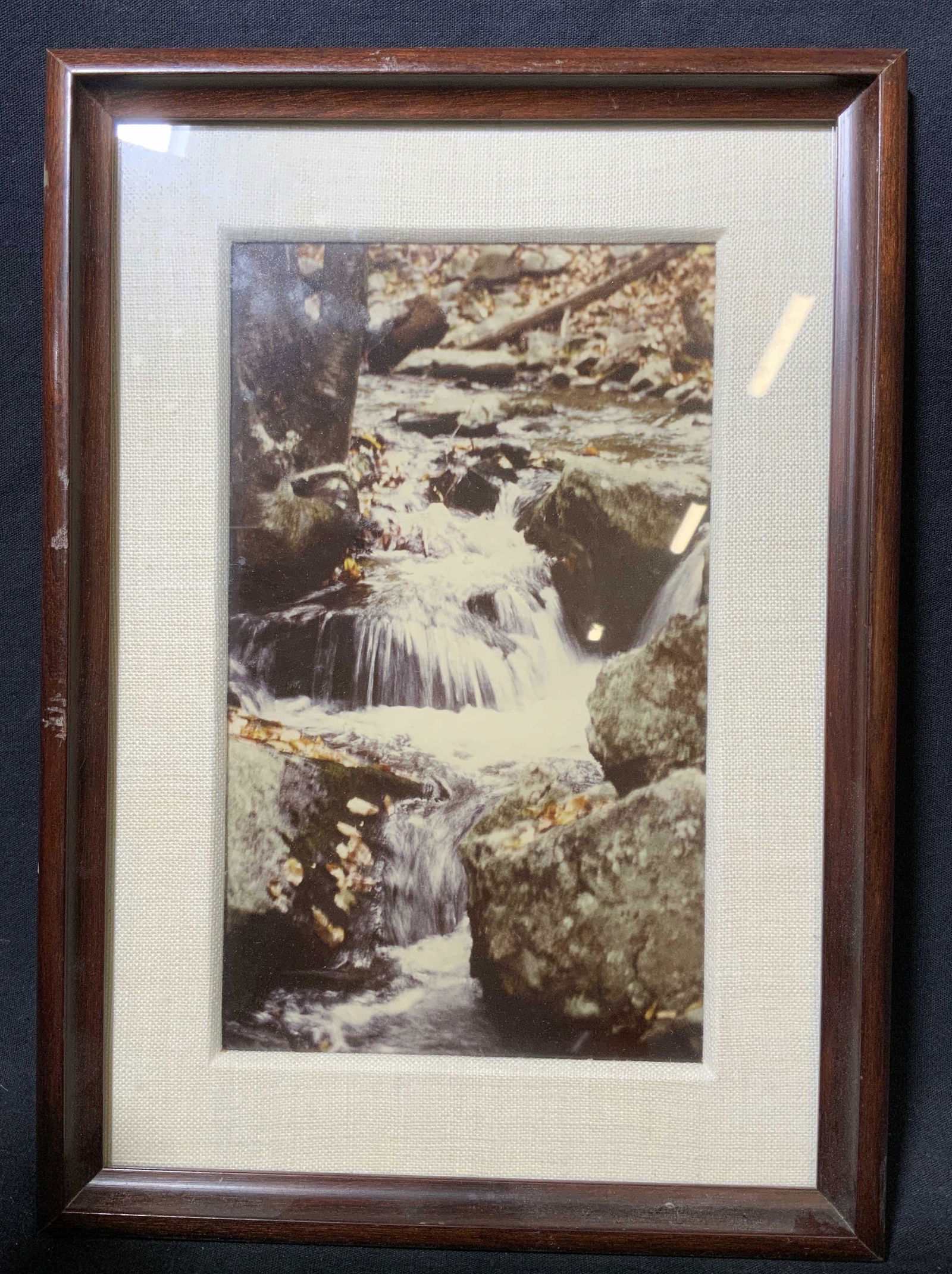 Framed Photograph of a Stream (1 of 5)