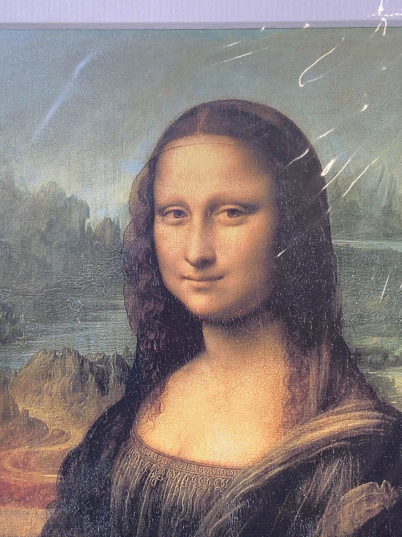 MUSEE LOUVRE La Joconde Serigraph, Mona Lisa (1 of 5)