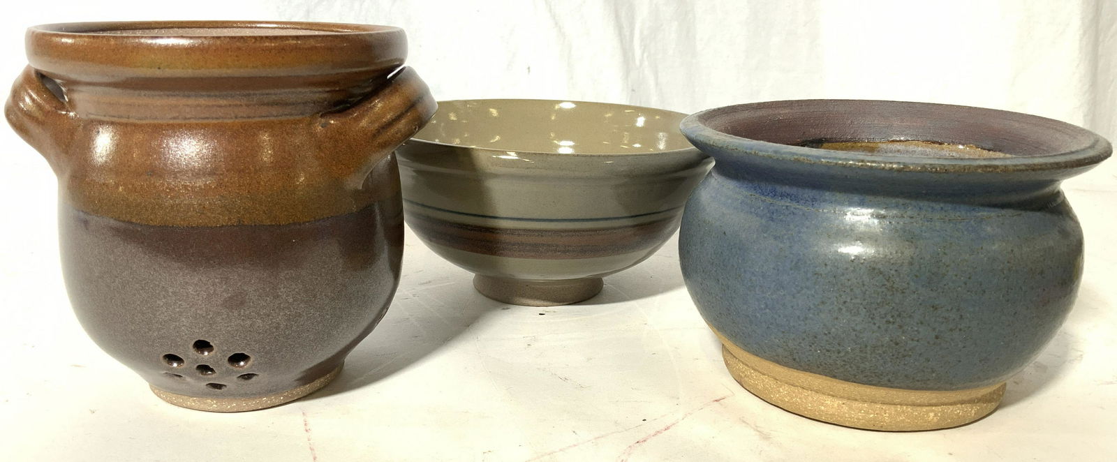Lot 3 Ceramic Vessel Tabletop Decor (1 of 7)