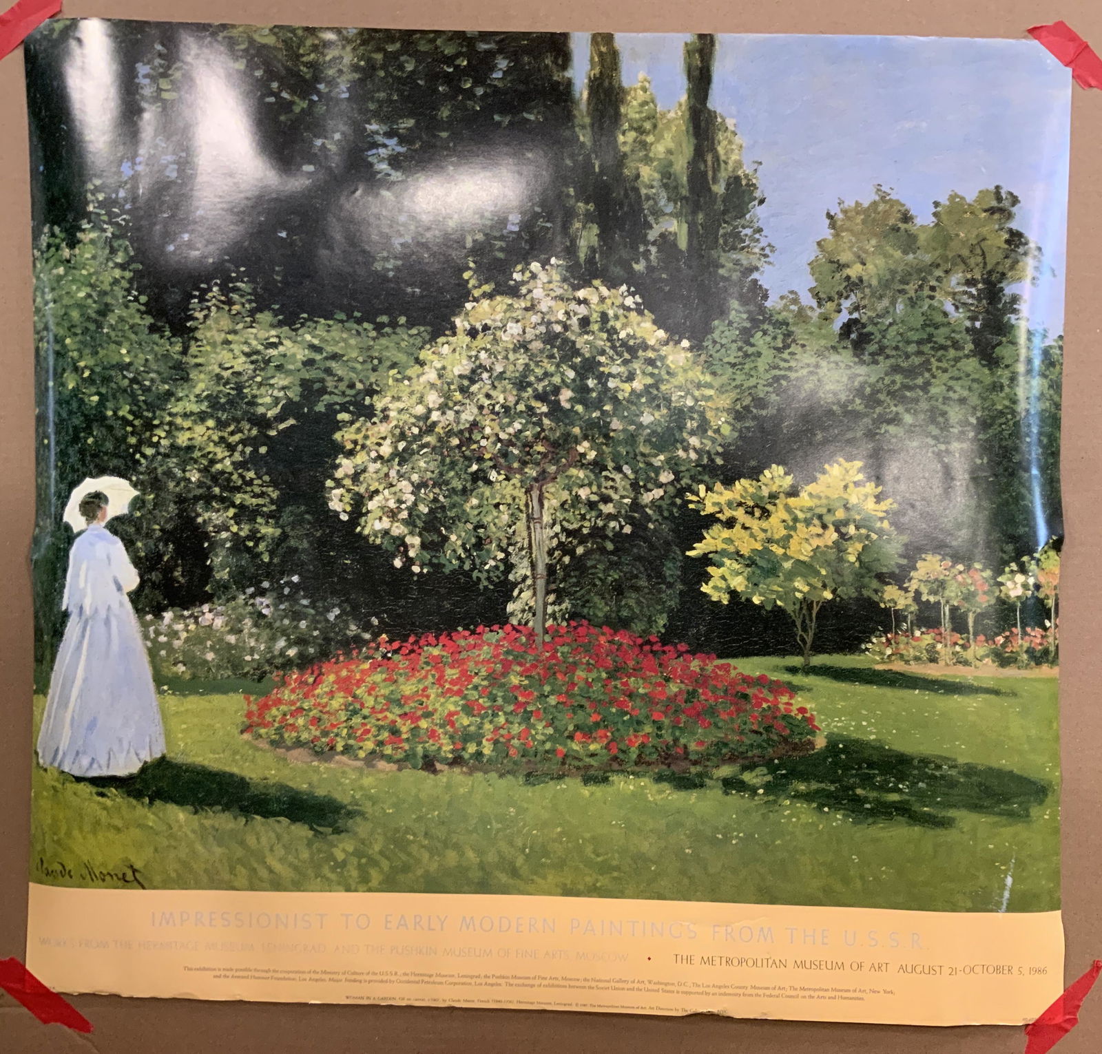 MMA Impressionist / Early Modern Exhibition Poster (1 of 5)