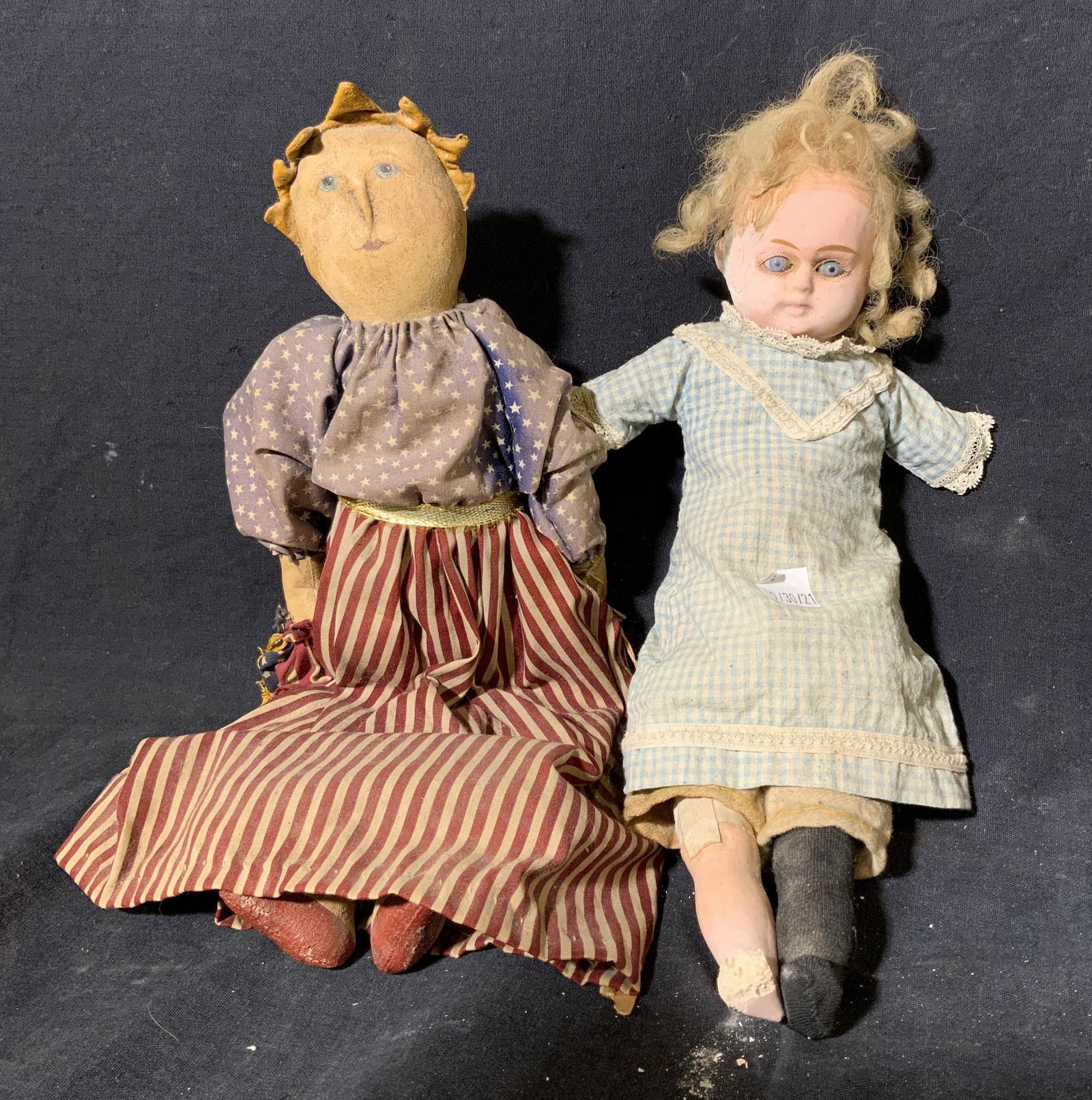 Set of 2 Antique Dolls (1 of 5)