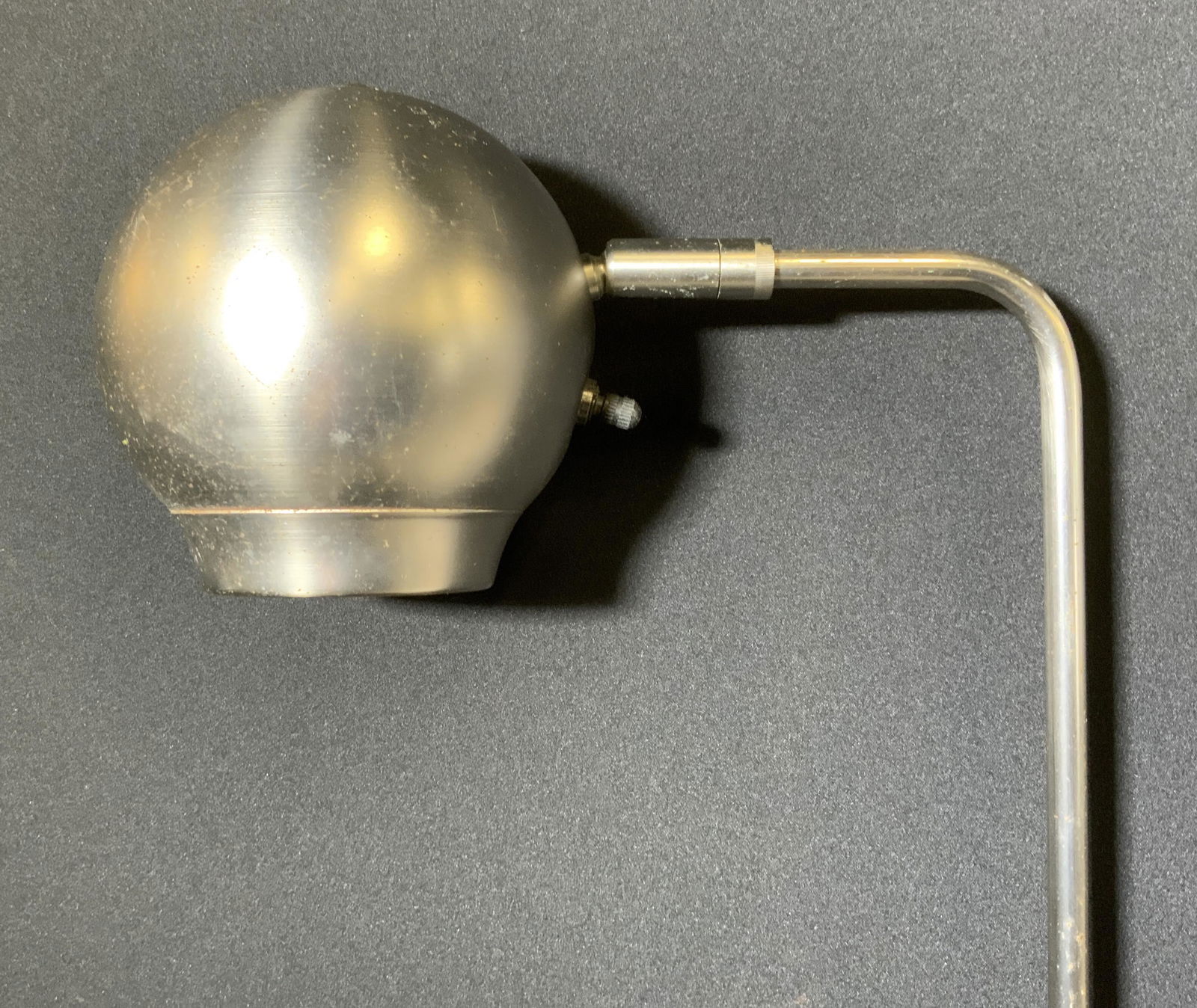Brushed Metal MCM Style Floor Lamp (1 of 8)