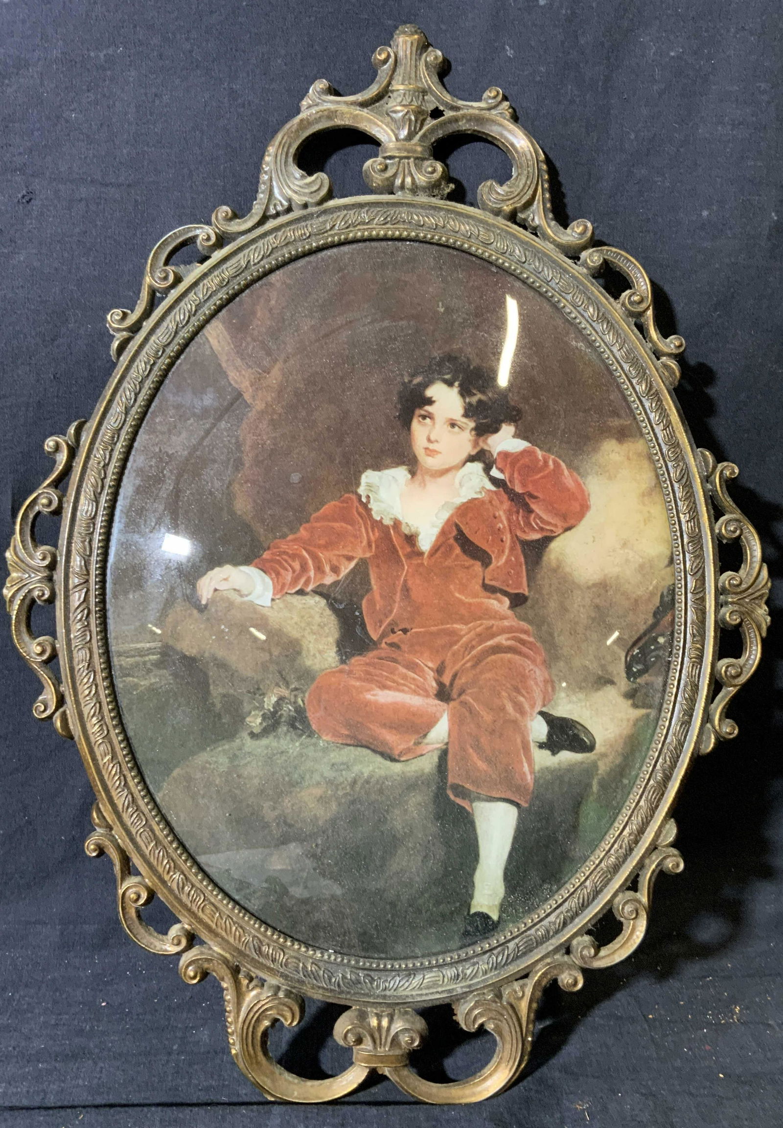 Full Body Portrait Young Boy Lithograph (1 of 6)