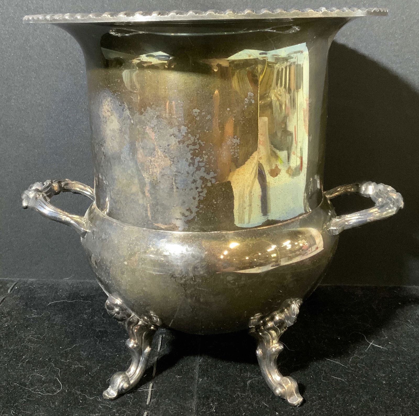 Silver Plated Footed Vessel (1 of 7)