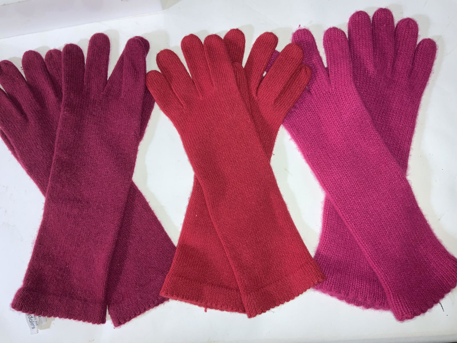 3 Pairs Colorful Knit Cashmere Gloves (1 of 5)