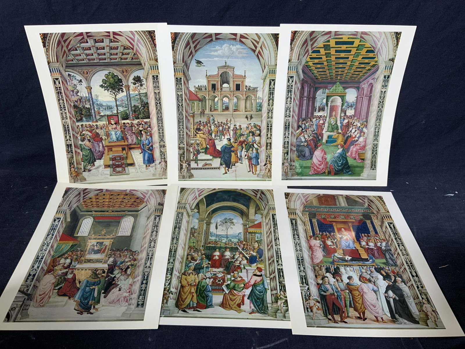 Set of 6 PINTORICCHIO Giclee Prints (1 of 9)