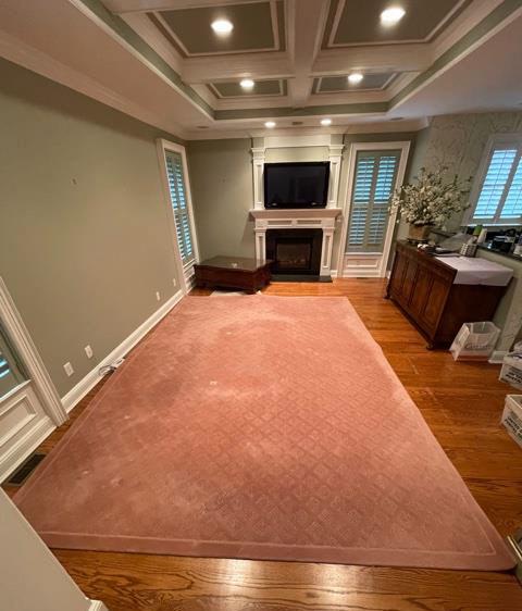 PFM Room Sized Pink Wool Carpet (1 of 14)