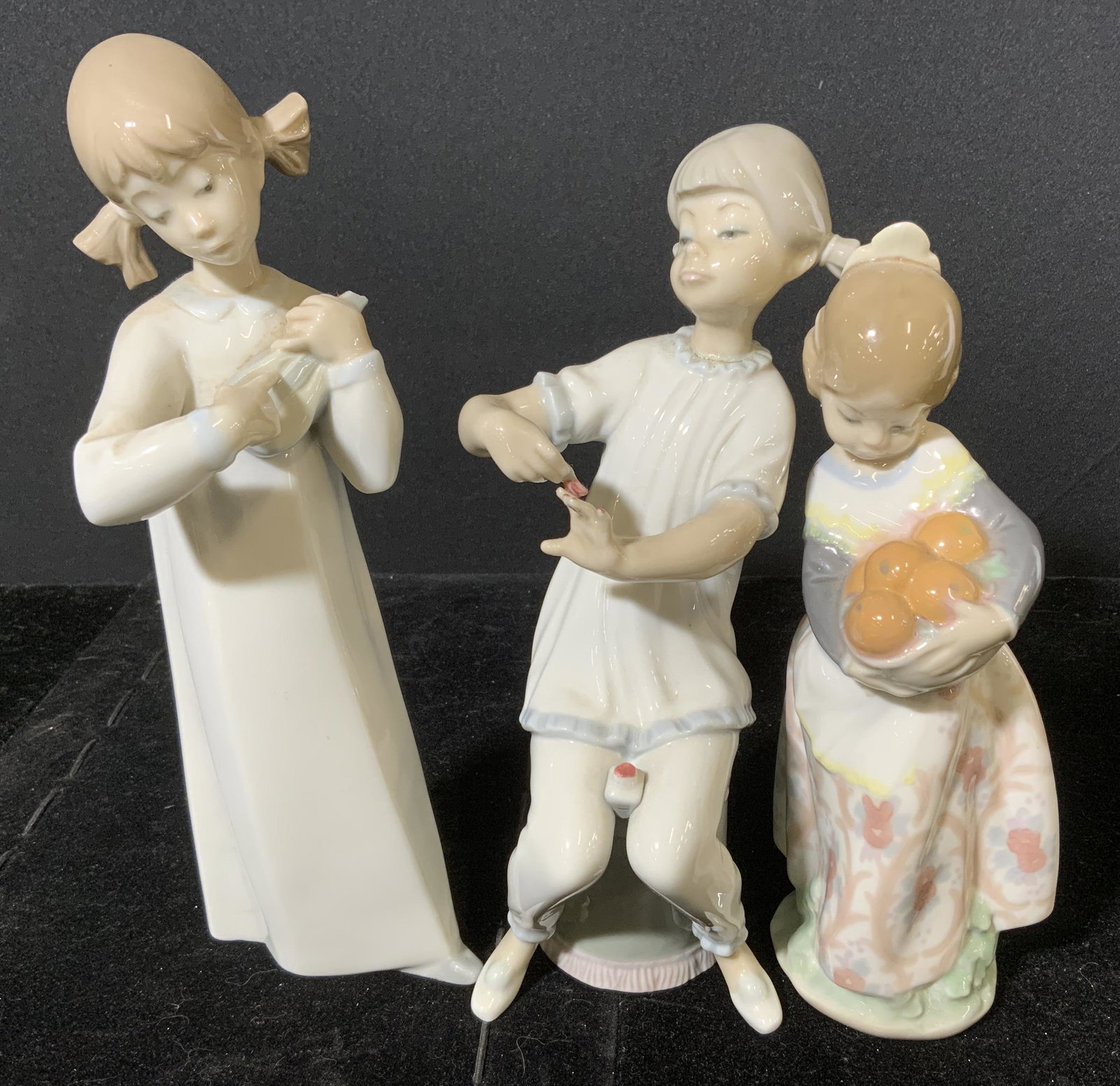 Group Lot 3 Ceramic Figurals (1 of 4)