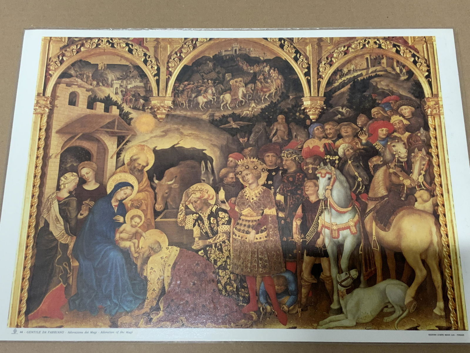 Set GENTILE DA FABRIANO Giclees of Religious (1 of 4)