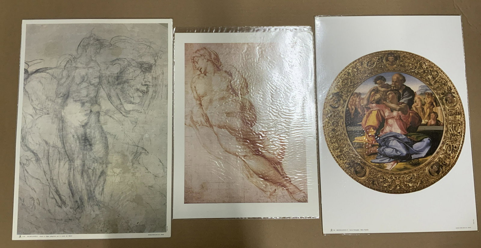 Lot 11 MICHELANGELO Prints (1 of 8)