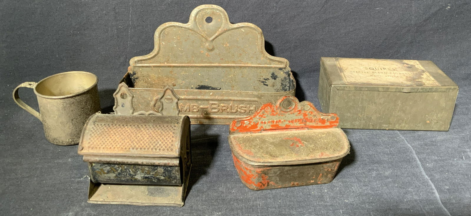 Group Lot of Antique Desk Accessories (1 of 8)