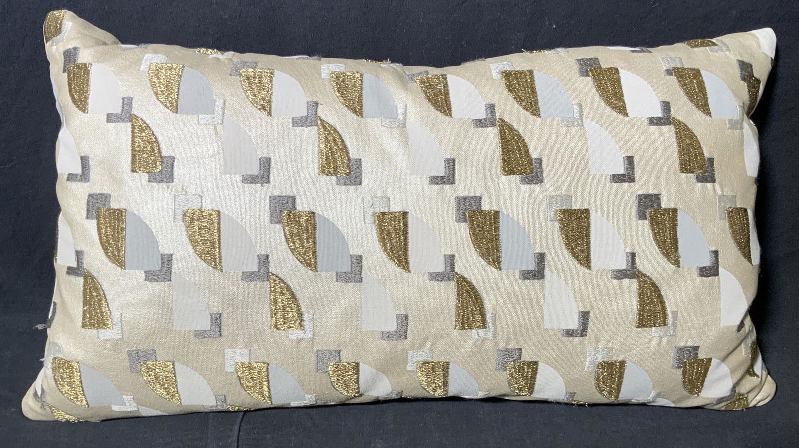 WEST ELM Metallic Patterned Toss Pillow (1 of 10)