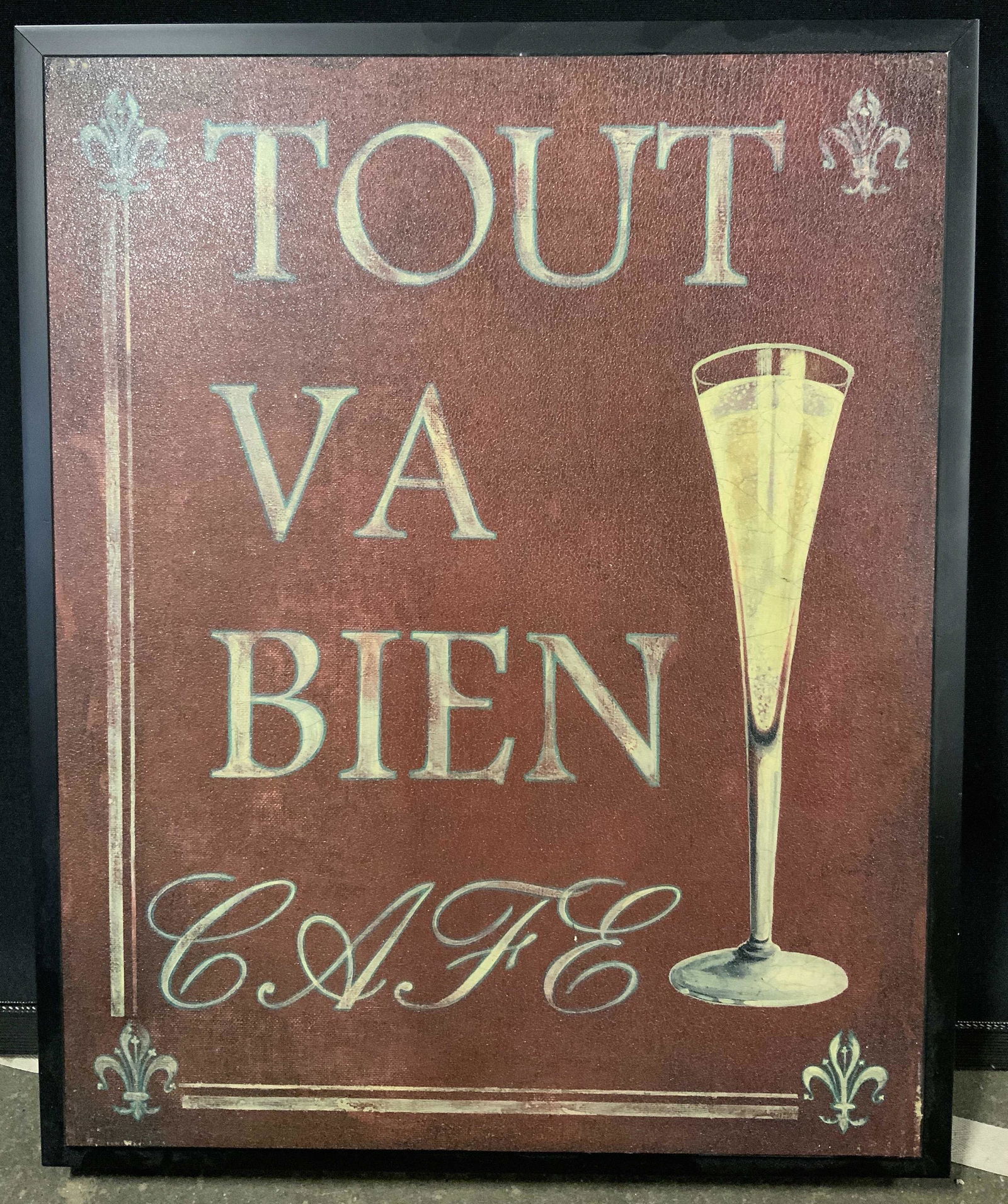 TOUT VA BIEN French Canvas Print (1 of 4)