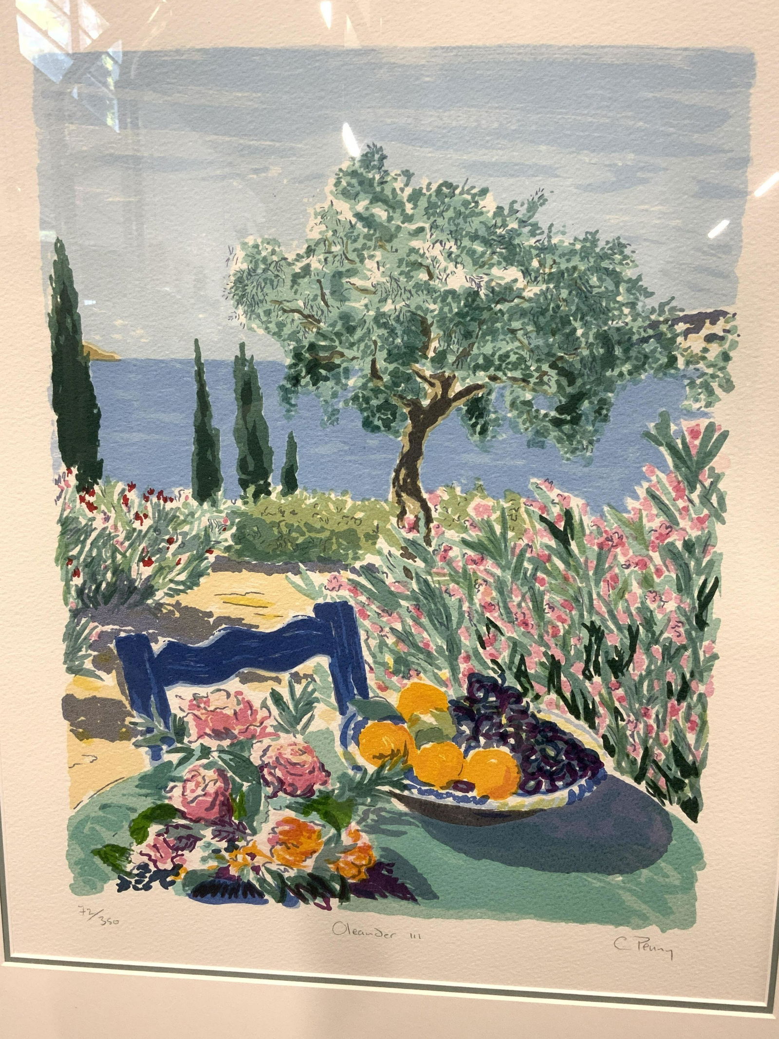 C PENNY Signed Limited Edition Print of Watercolor (1 of 6)