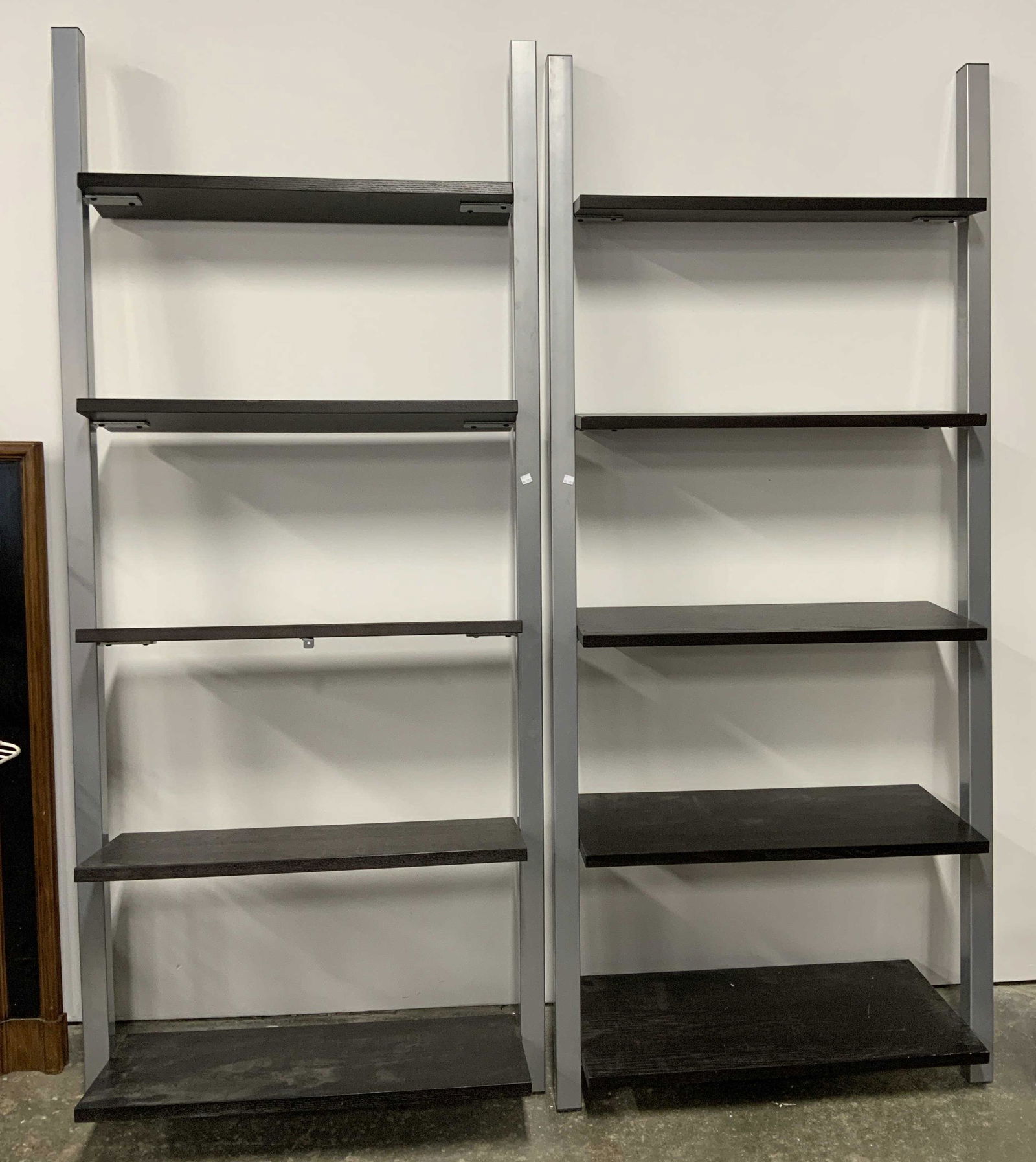 Pair Slanted Wall Mount Shelves (1 of 6)