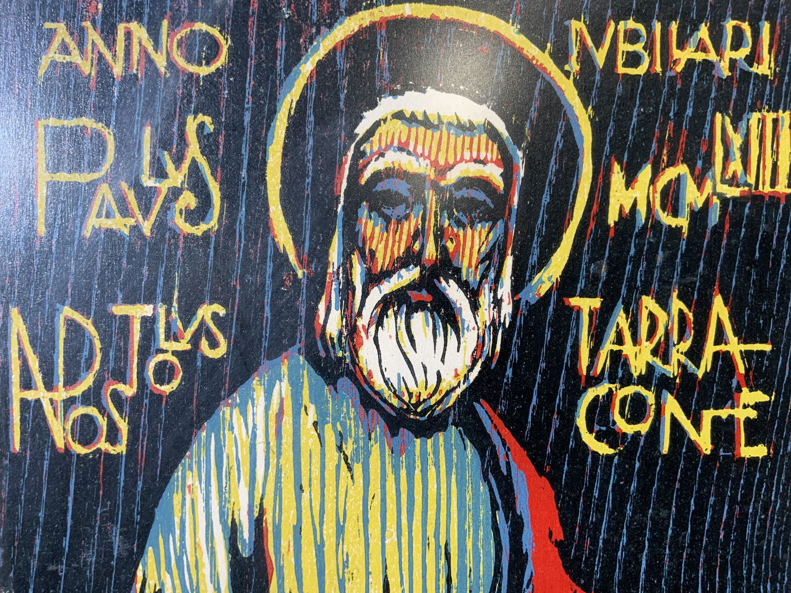 CASTALLS MARTI Holy Prophet Woodcut (1 of 8)