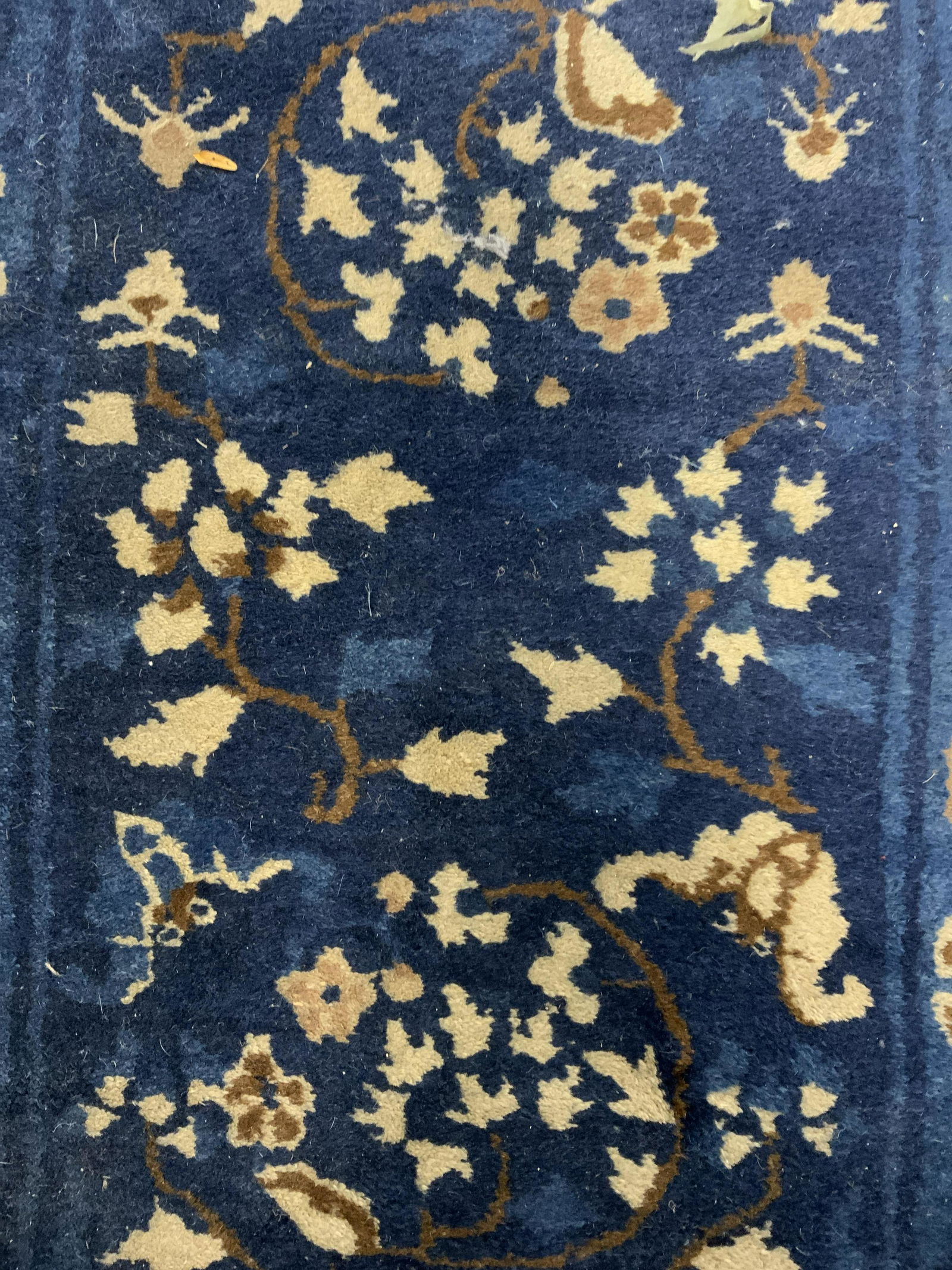 Vintage Handmade Chinese Art Deco Wool Rug (1 of 8)
