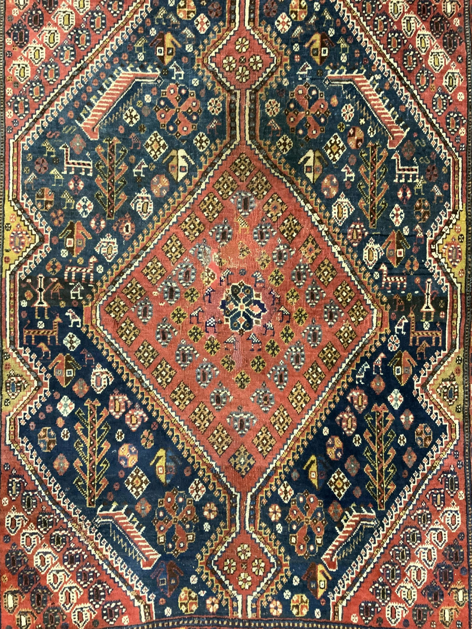 Vintage Handmade Wool Area Rug (1 of 8)