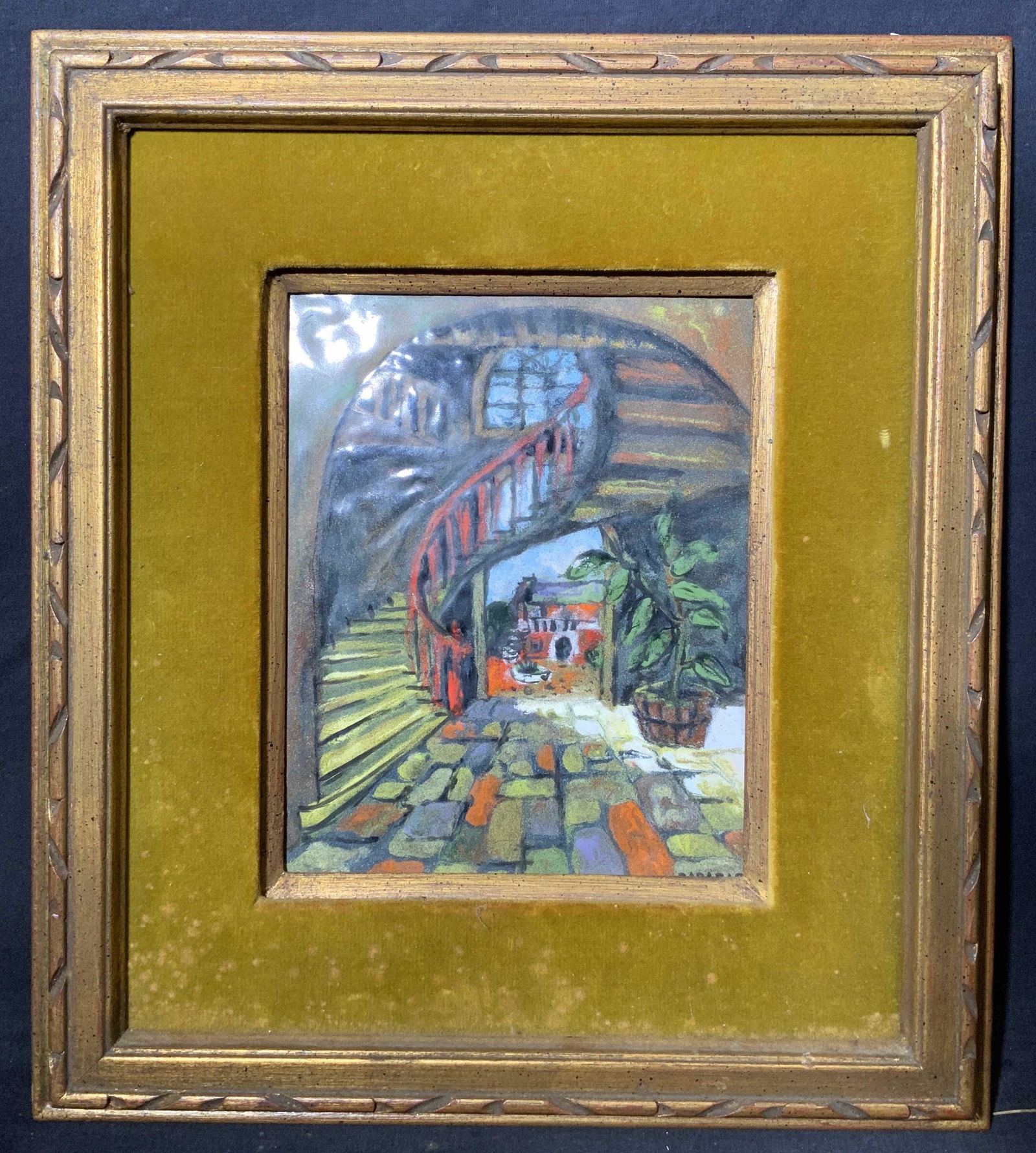 Signed Enamel on Copper Artwork (1 of 6)