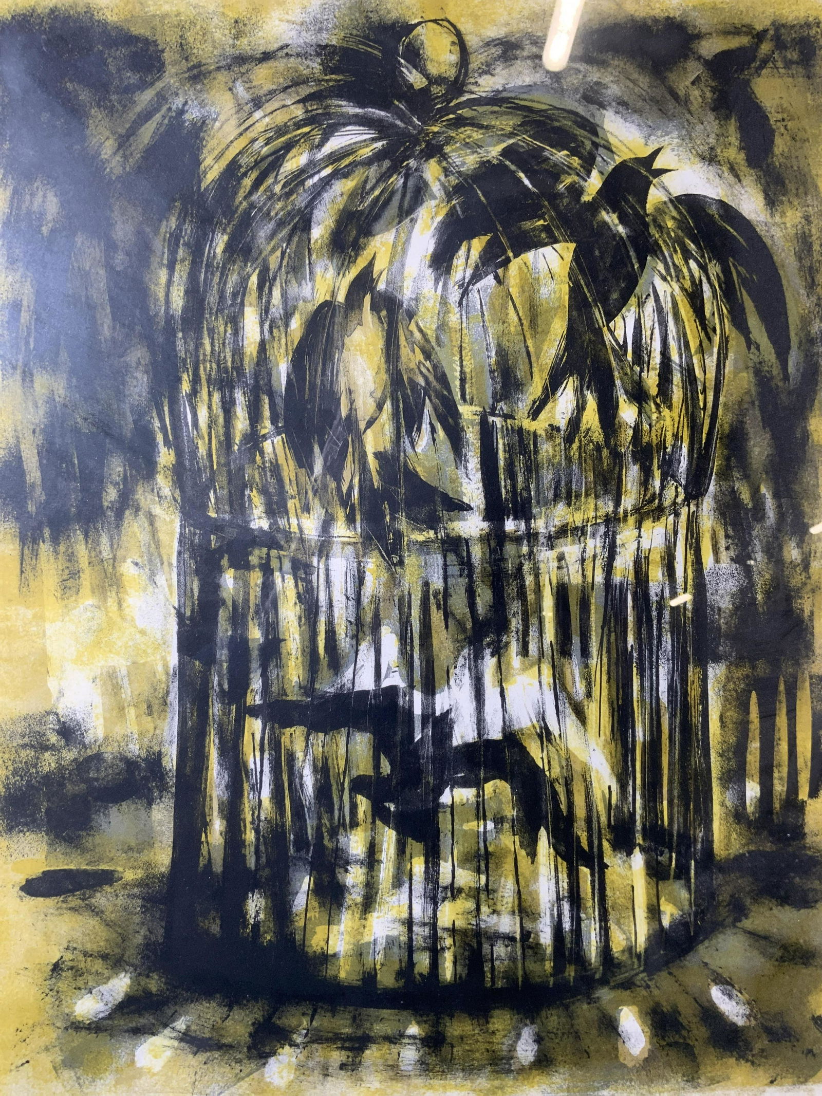 ROSELLE DAVENPORT Signed LmEd Caged Bird Serigraph (1 of 10)