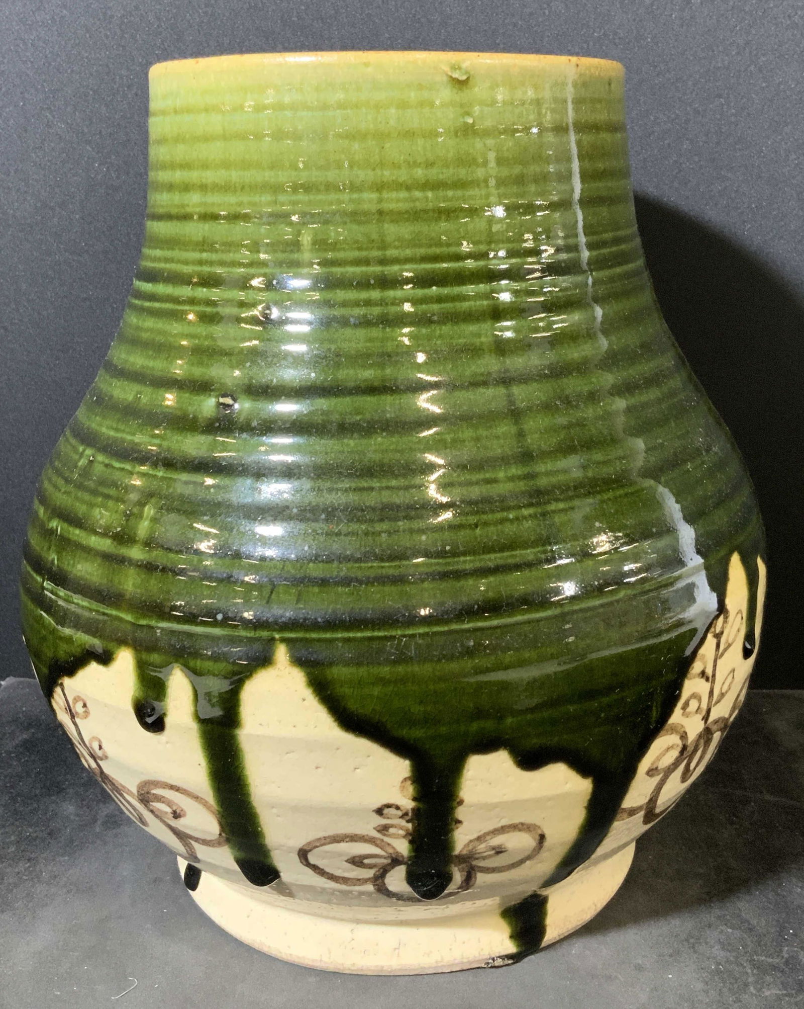 Glazed Earthenware Vase (1 of 5)
