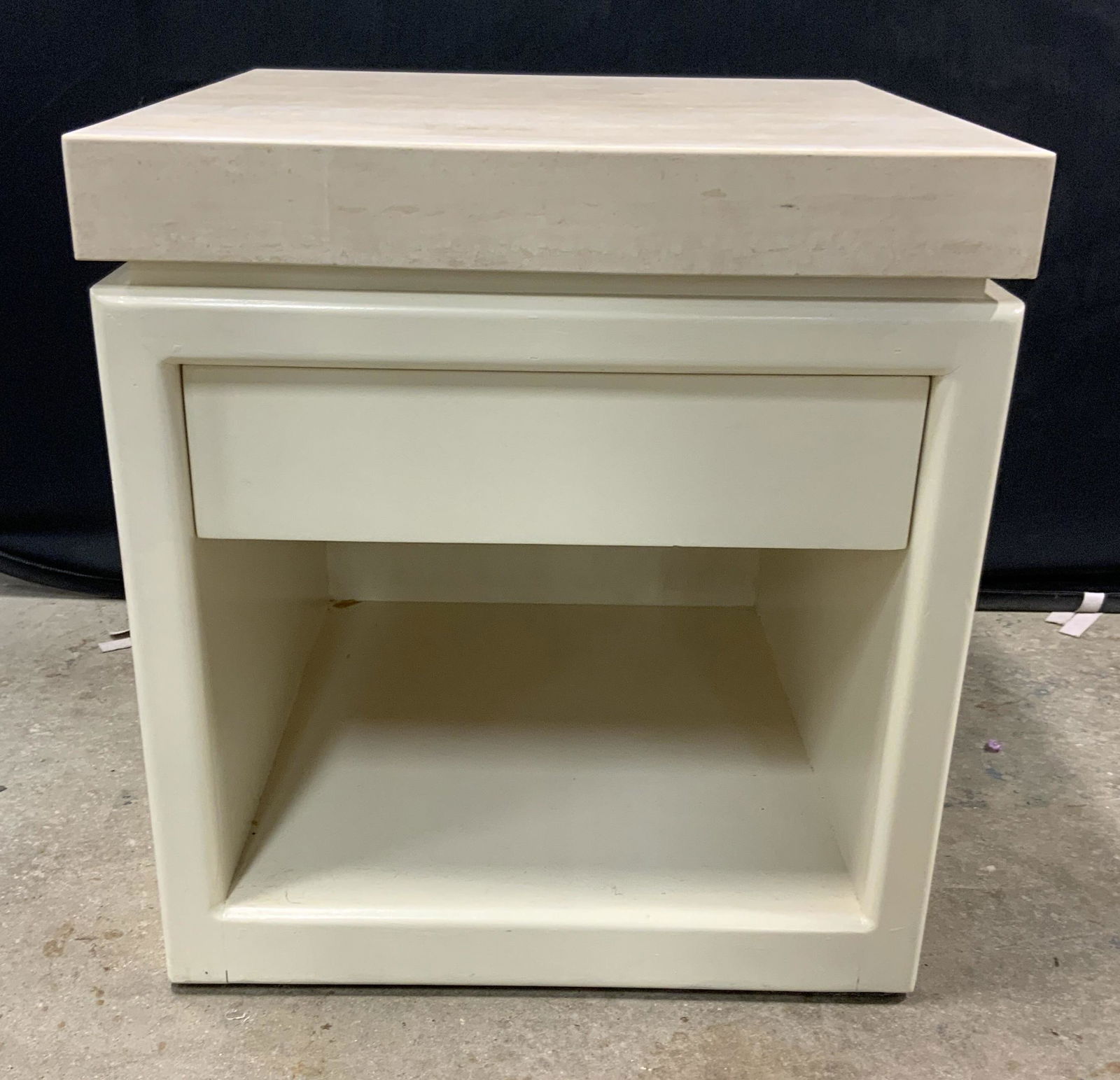 Ceramic Topped Wooden Night Stand (1 of 10)