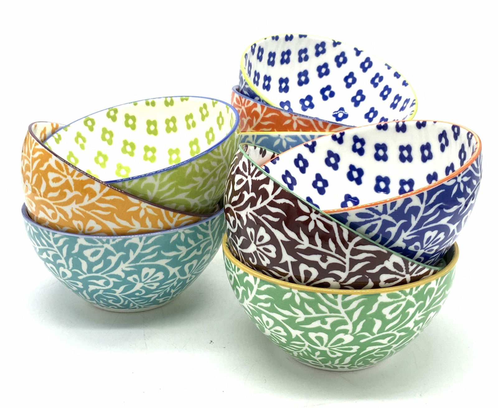 Certified International Patterned Ceramic Bowls 10 (1 of 5)